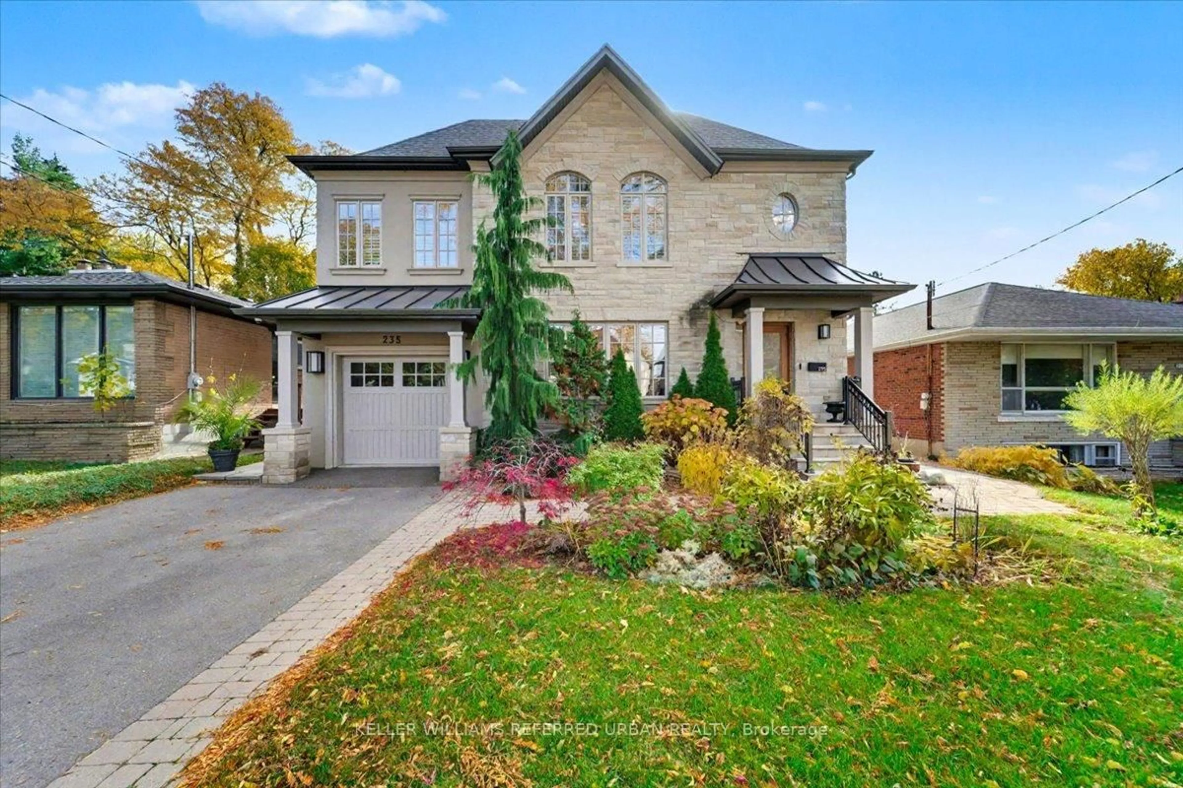 Home with brick exterior material, street for 235 Betty Ann Dr, Toronto Ontario M2R 1A6