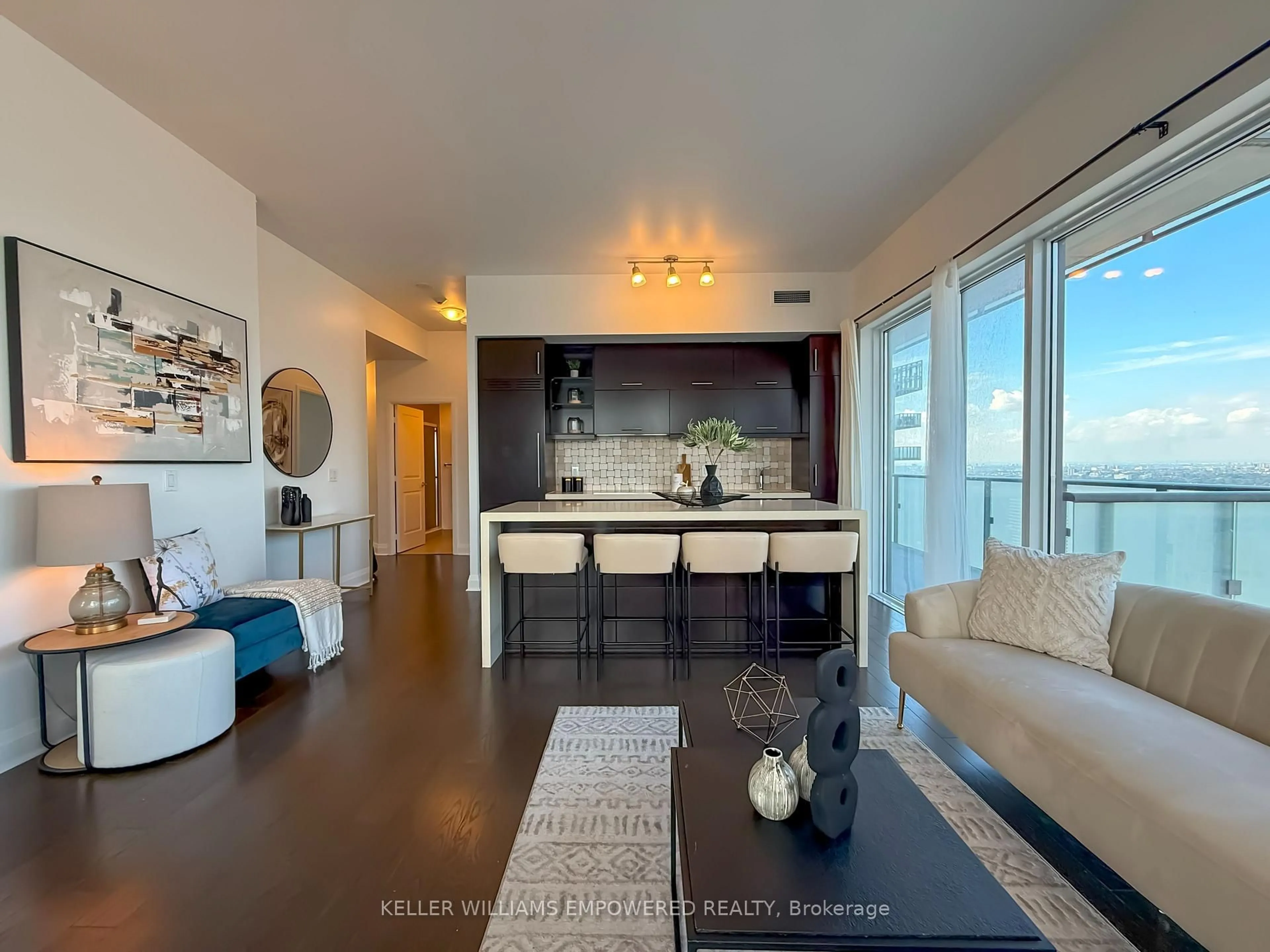 Living room with furniture, unknown for 1080 Bay St #4508, Toronto Ontario M5S 0A5