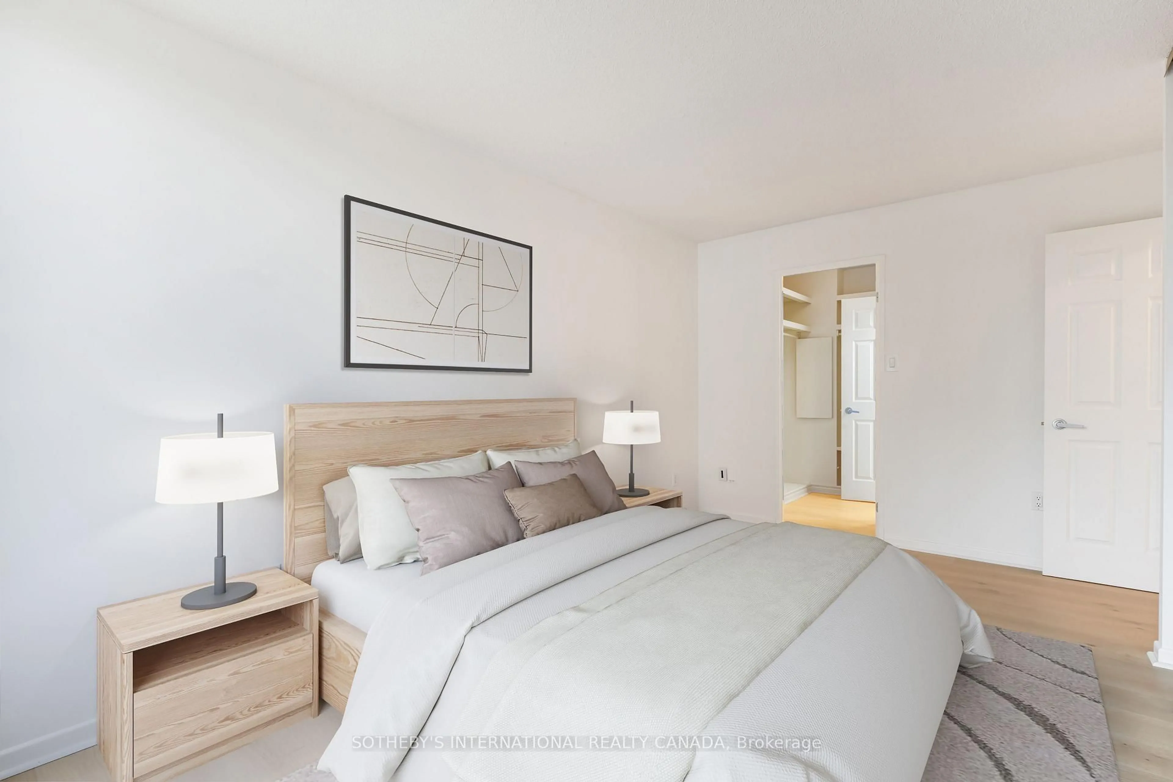 Bedroom with bed, unknown for 47 St Clair Ave #503, Toronto Ontario M4V 3A5