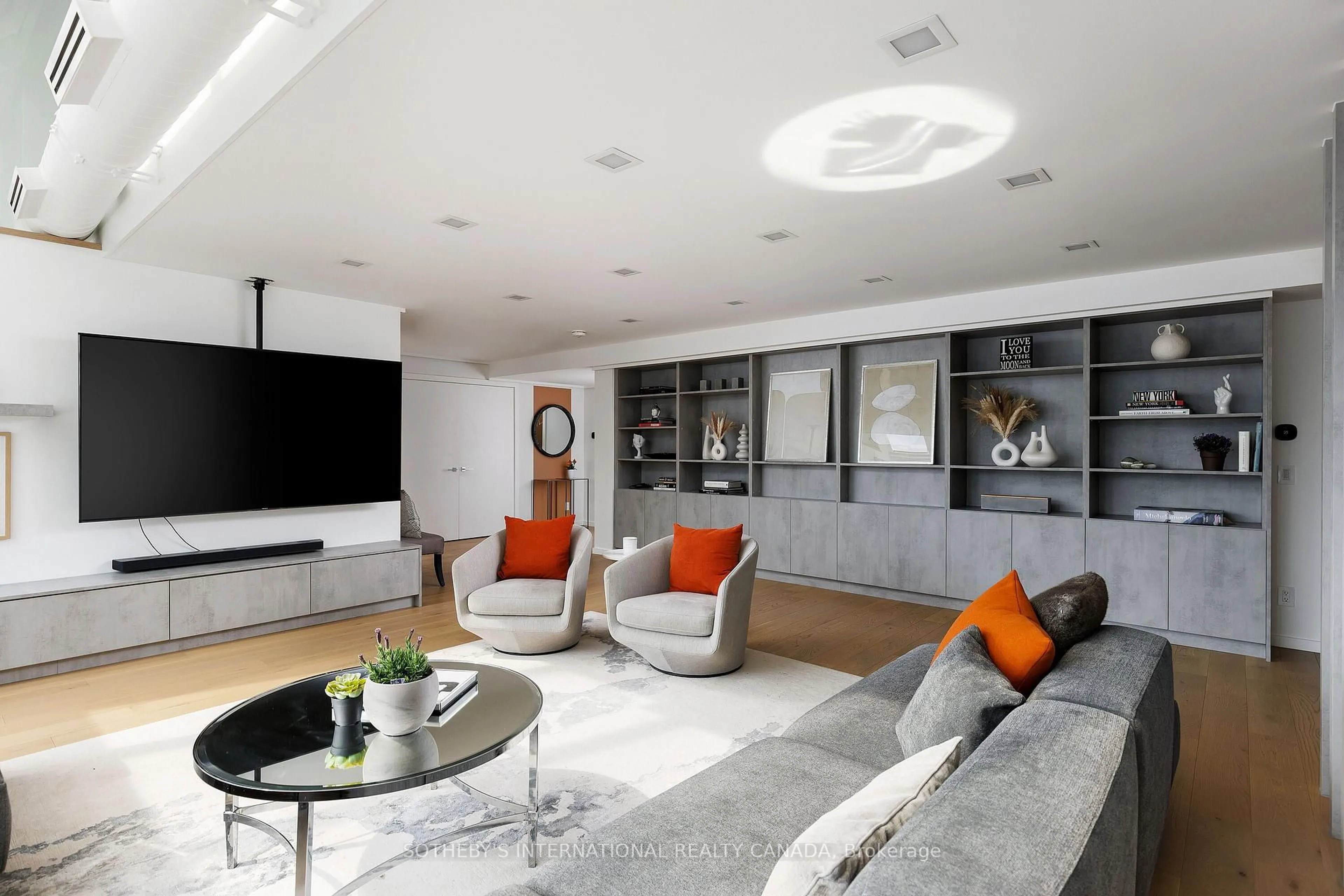 Living room with furniture, unknown for 82 Lombard St #PH 912, Toronto Ontario M5C 2S8