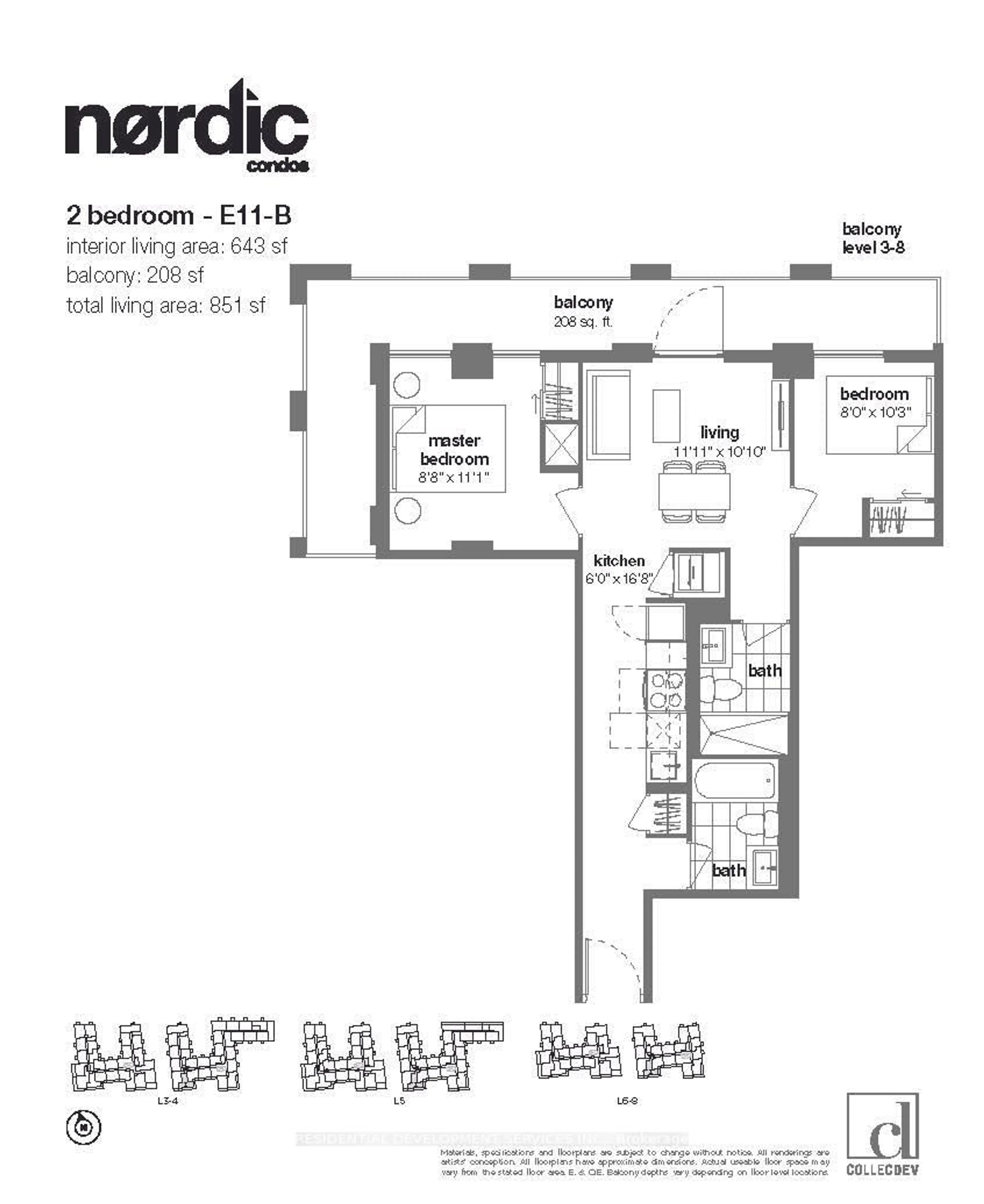 Floor plan for 500 Wilson Ave #303, Toronto Ontario M3H 5Y9
