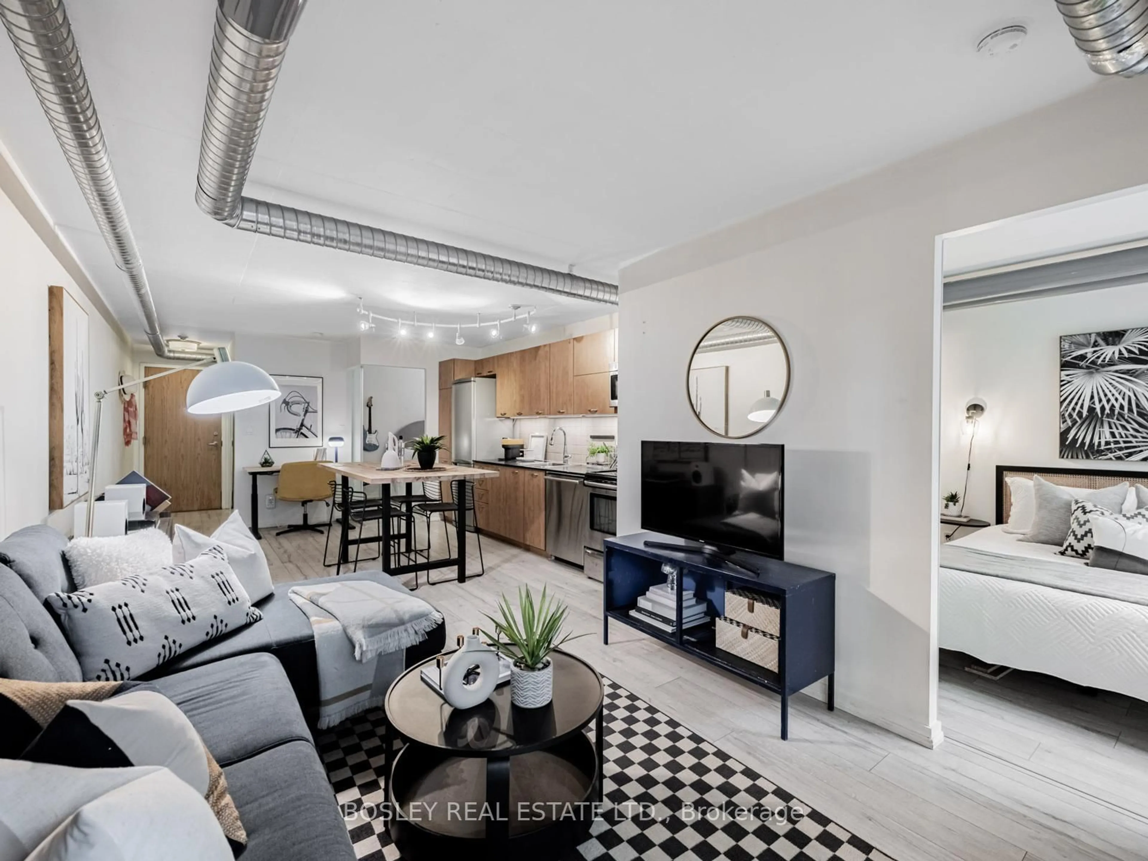 Living room with furniture, unknown for 170 Sudbury St #311, Toronto Ontario M6J 0A1