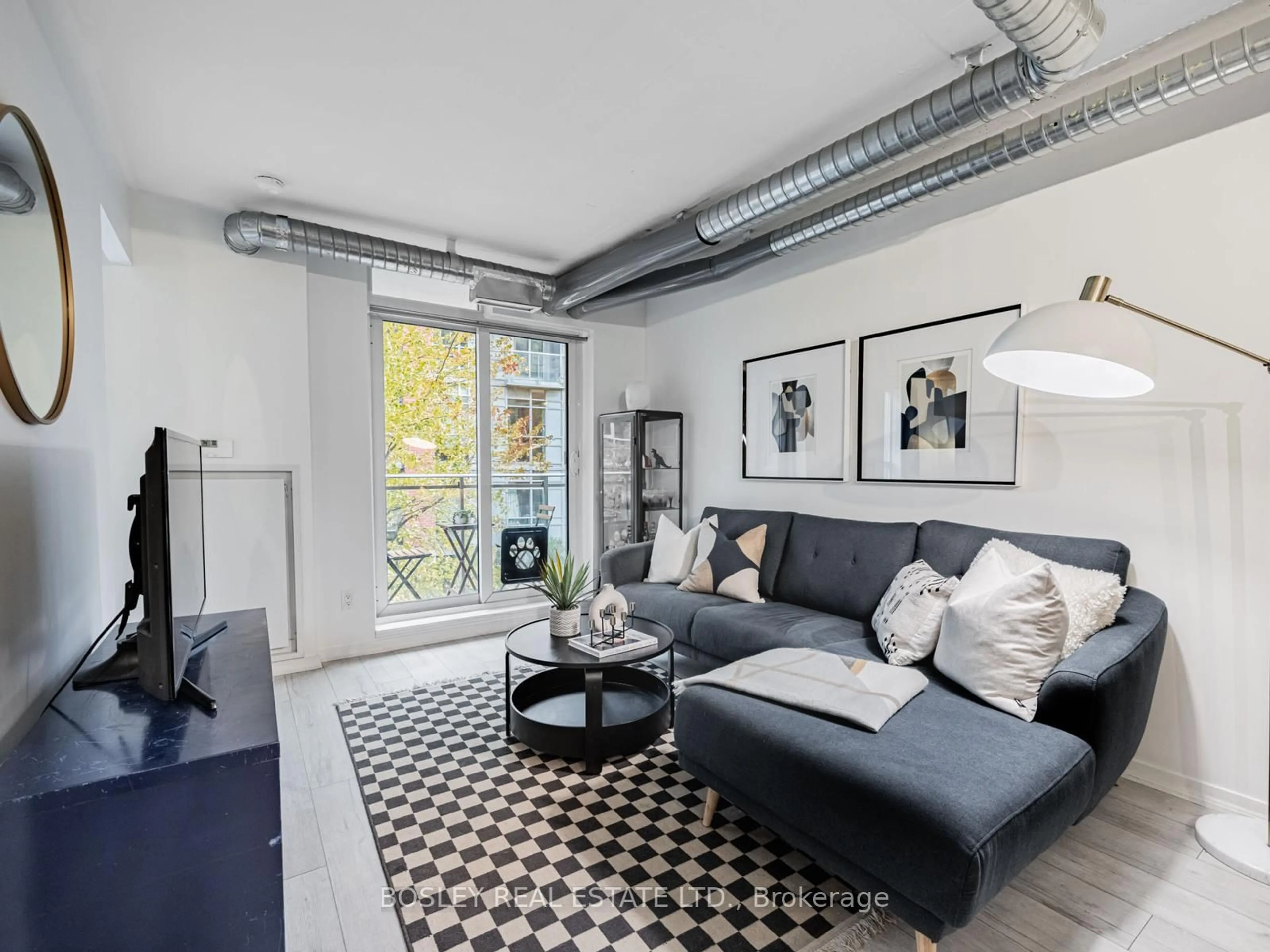 Living room with furniture, unknown for 170 Sudbury St #311, Toronto Ontario M6J 0A1