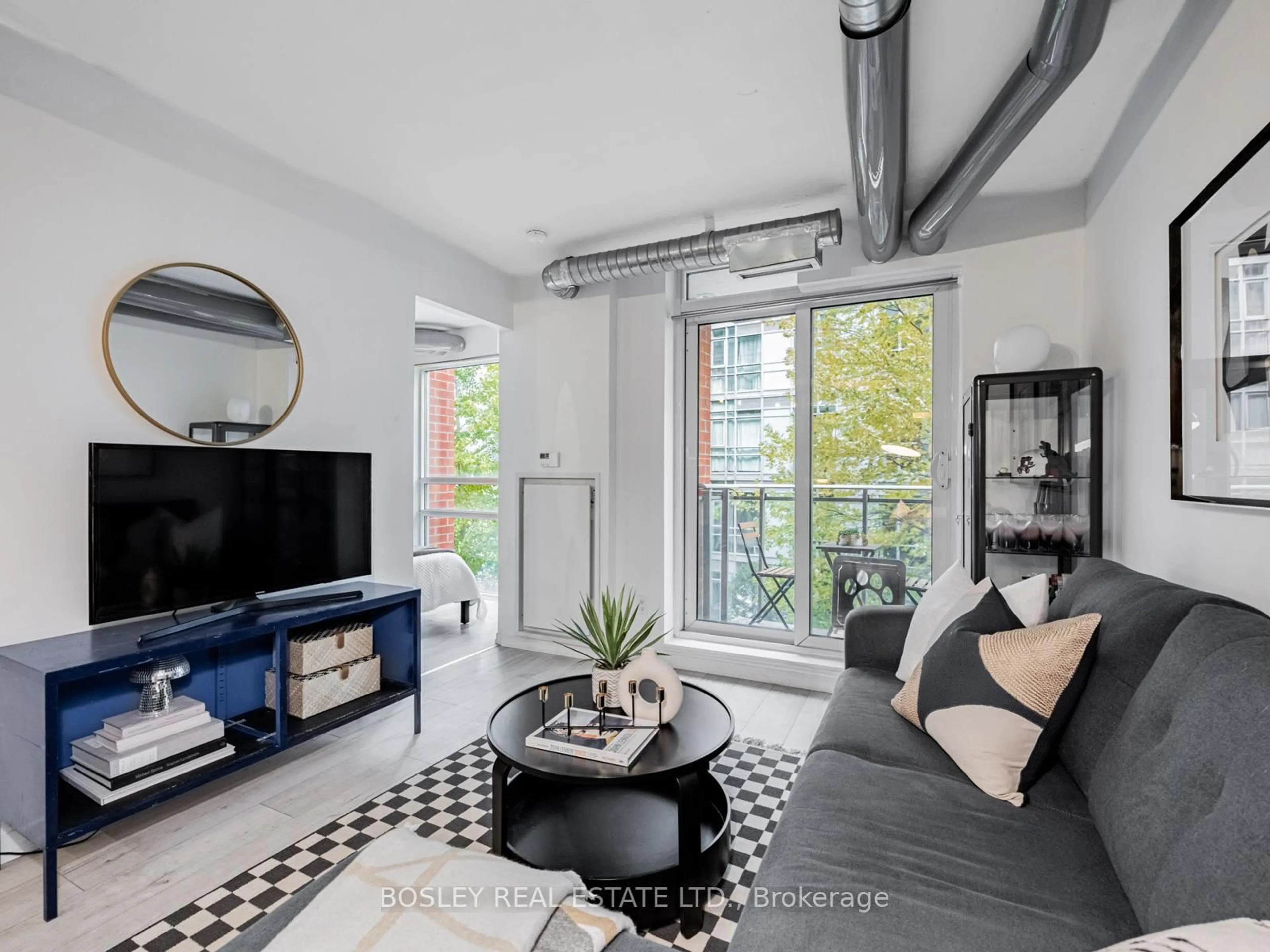 Living room with furniture, unknown for 170 Sudbury St #311, Toronto Ontario M6J 0A1