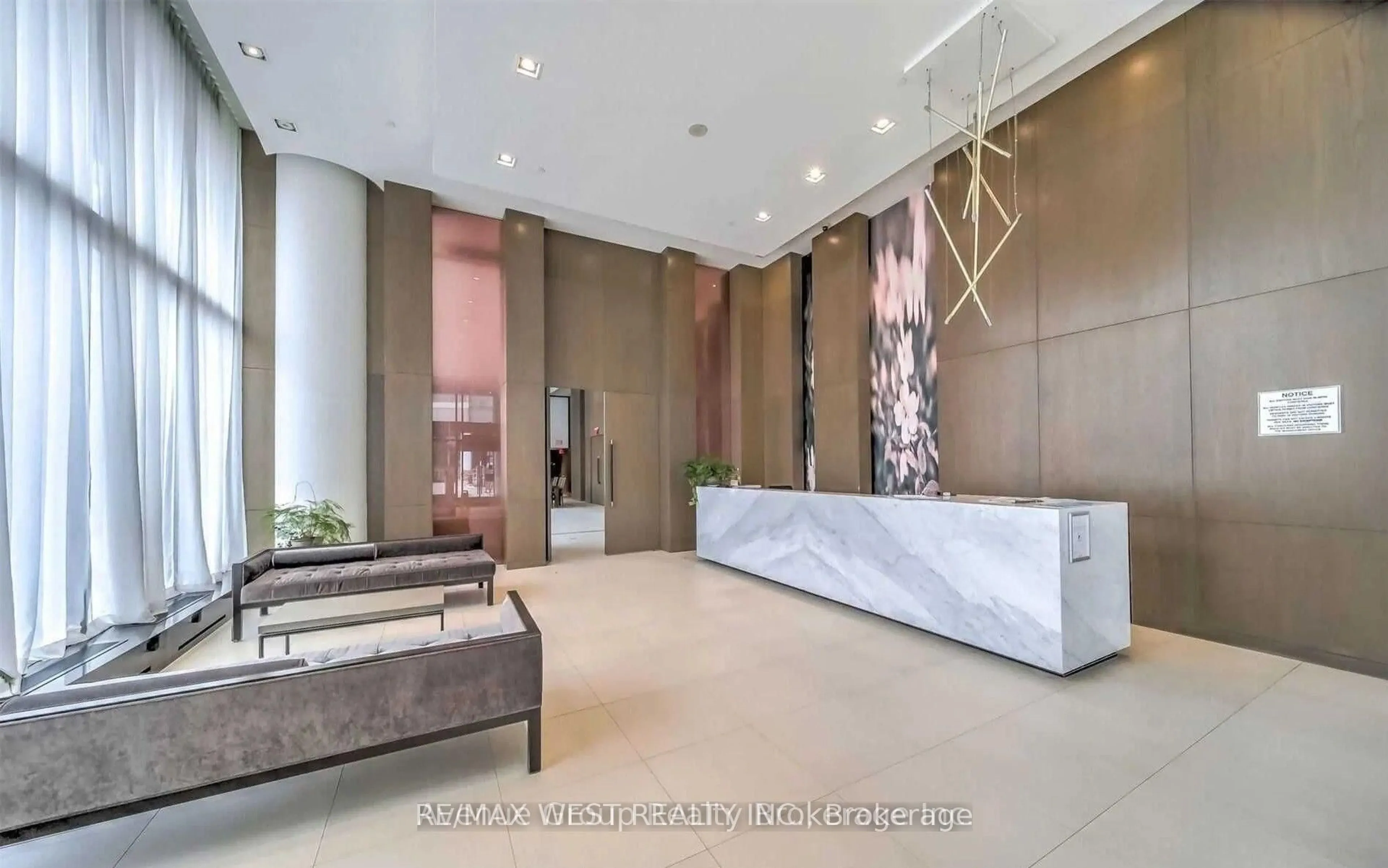 Lobby for 121 McMahon Dr #3517, Toronto Ontario M2K 0C1