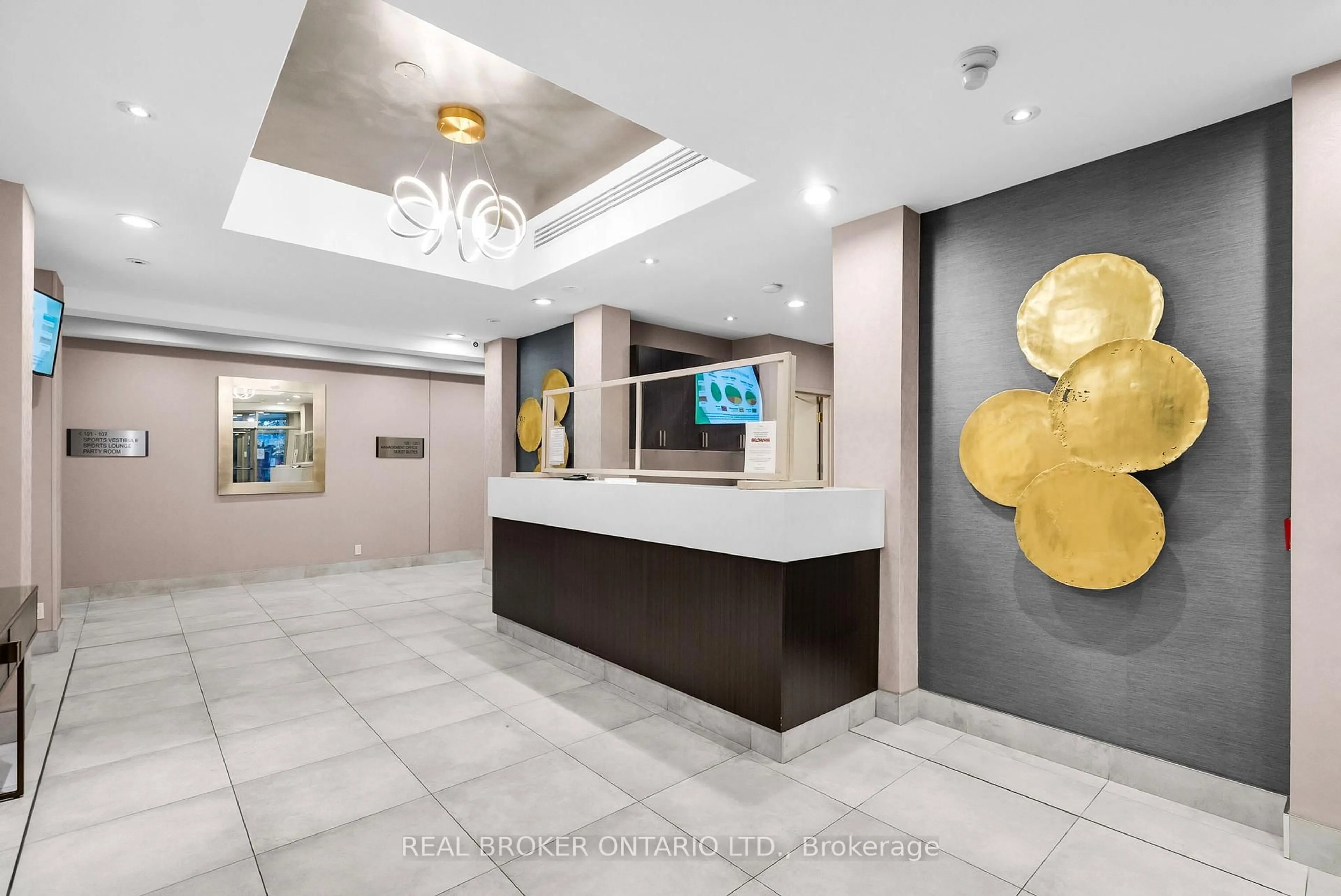 Lobby for 1720 Eglinton Ave #601, Toronto Ontario M4A 2X8