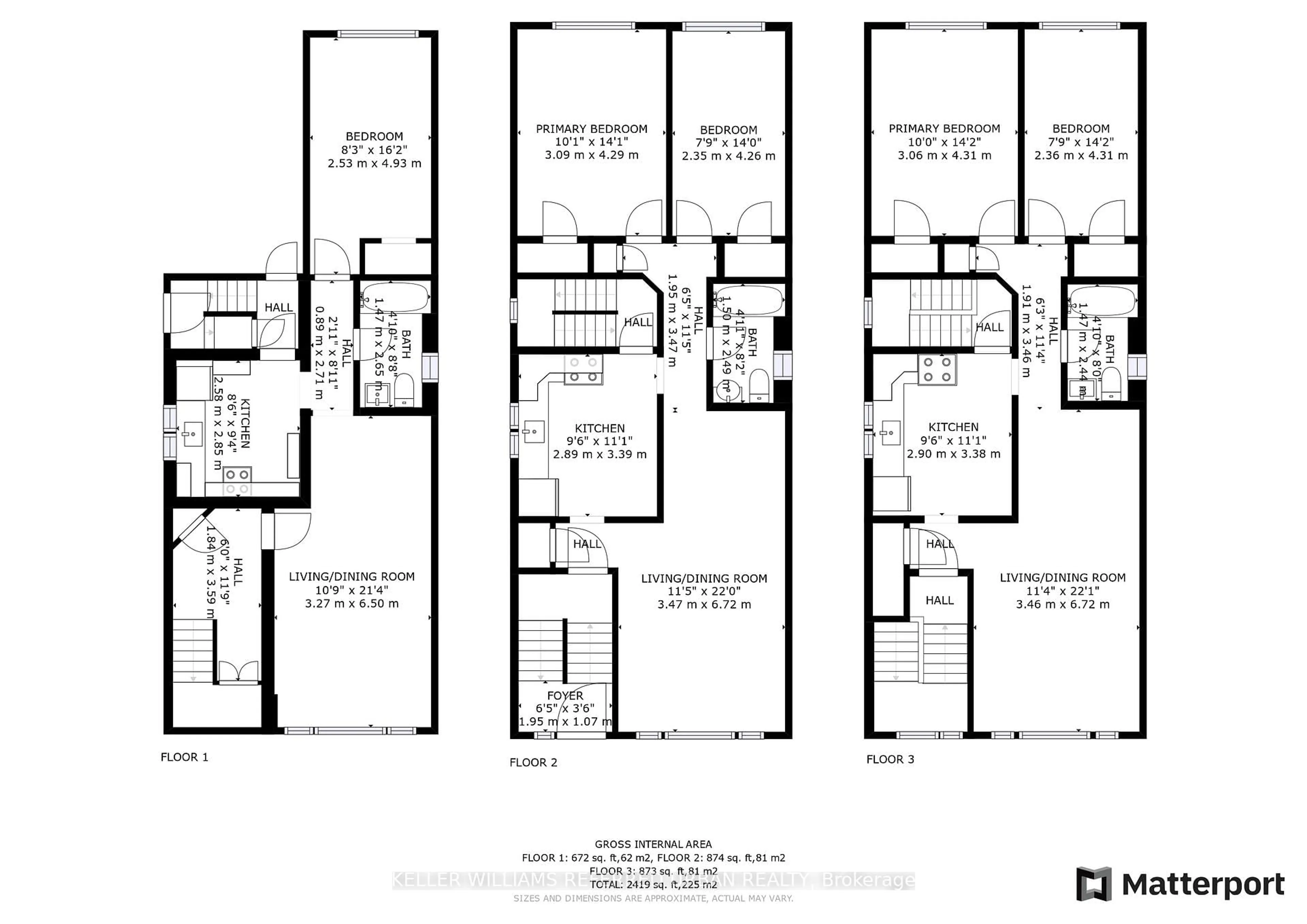 Floor plan for 80 Lanark Ave, Toronto Ontario M6E 2G4