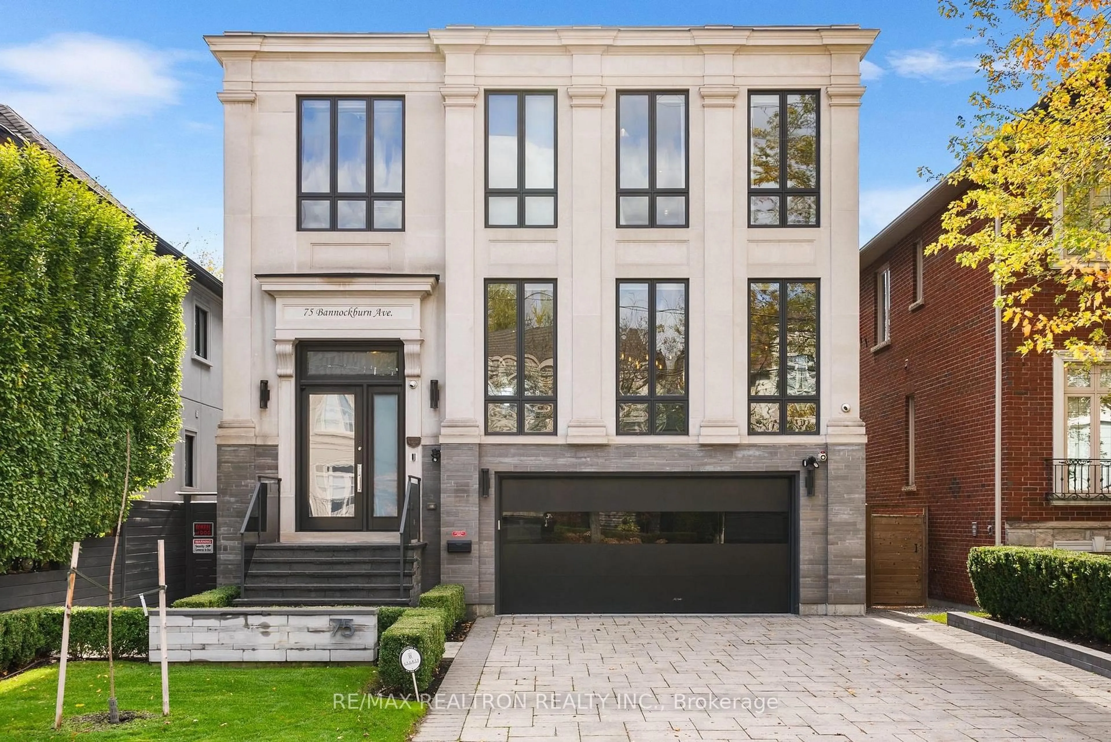 Home with brick exterior material, street for 75 Bannockburn Ave, Toronto Ontario M5M 2M9