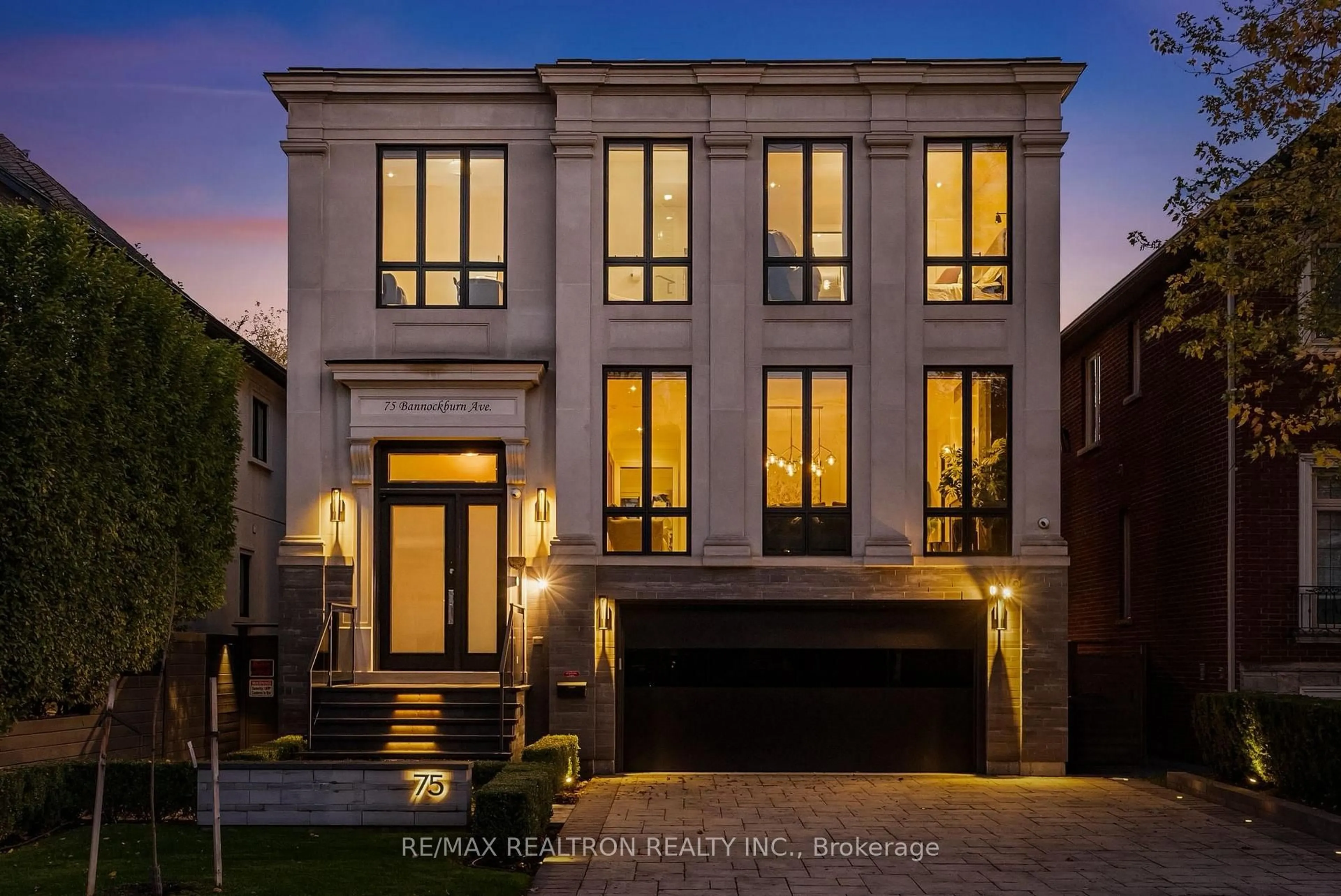 Home with brick exterior material, street for 75 Bannockburn Ave, Toronto Ontario M5M 2M9