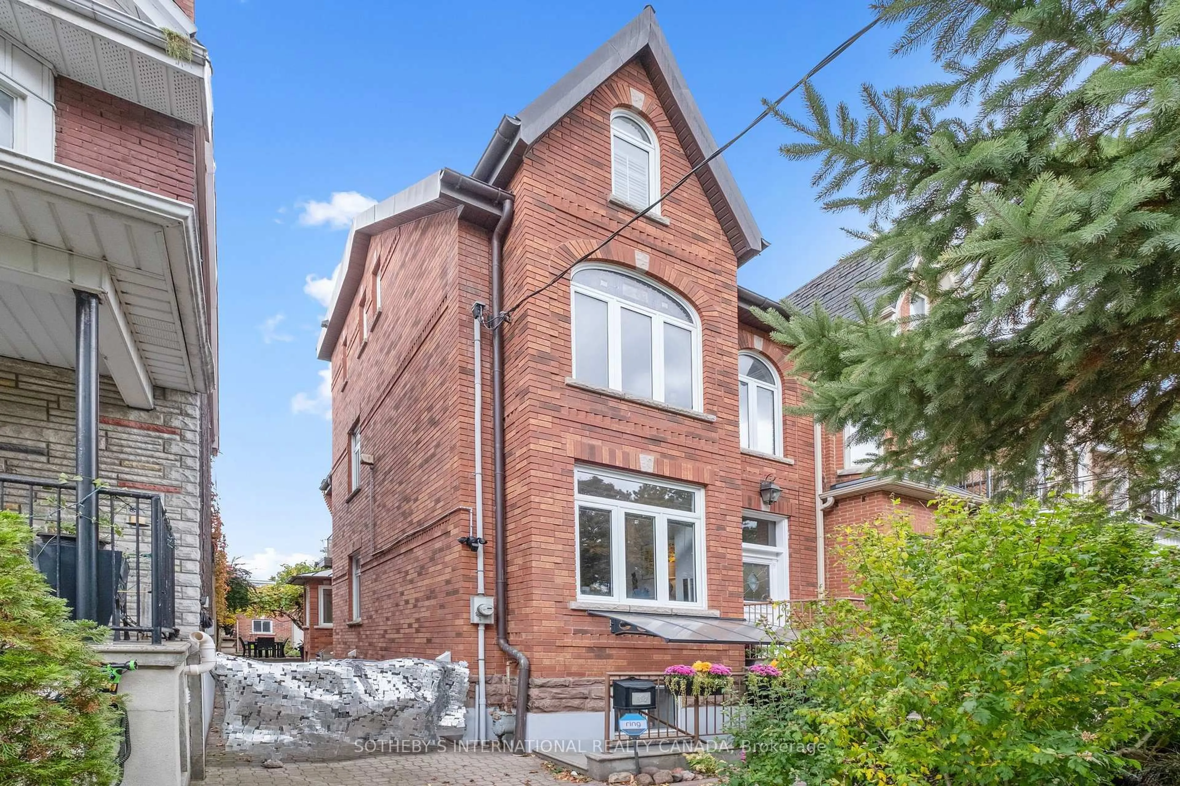 Home with brick exterior material, street for 114 Margueretta St, Toronto Ontario M6H 3S3