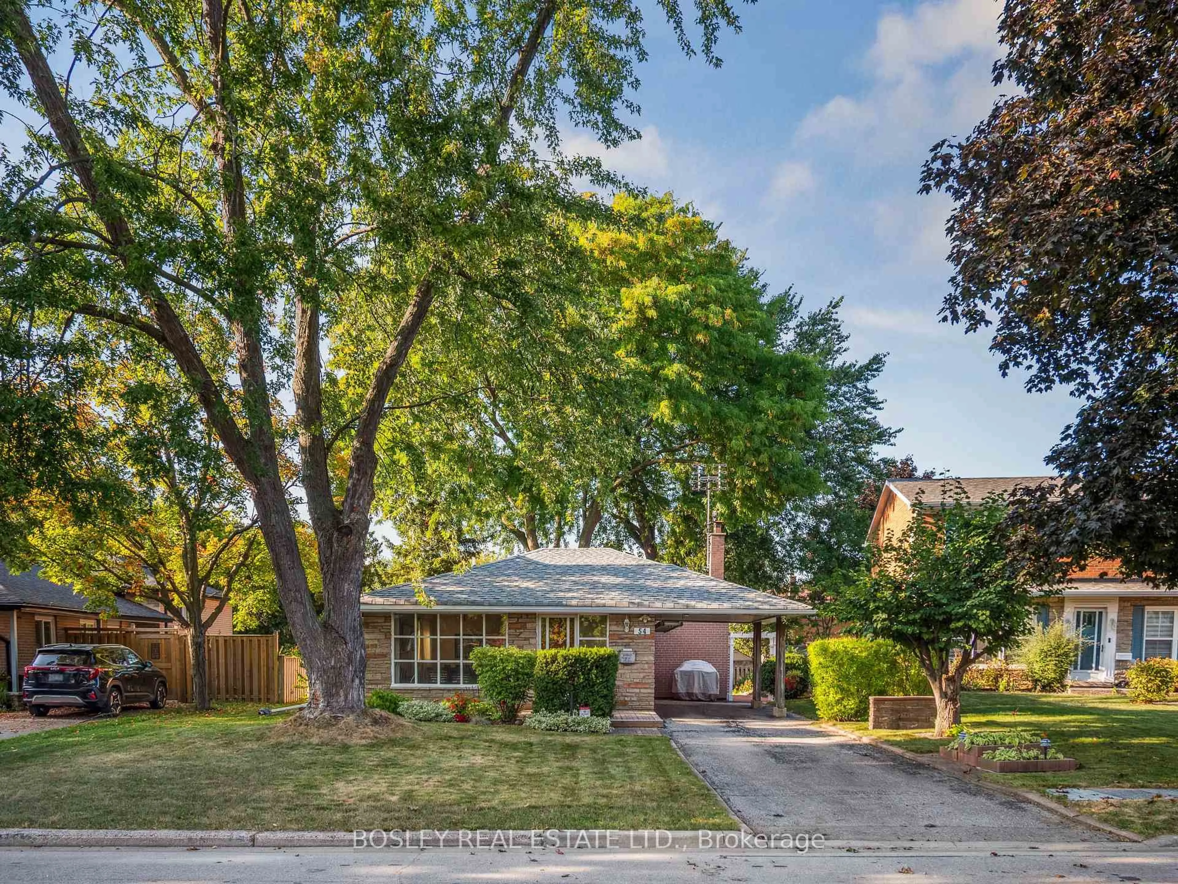 Home with brick exterior material, street for 54 Drysdale Cres, Toronto Ontario M2H 1M8