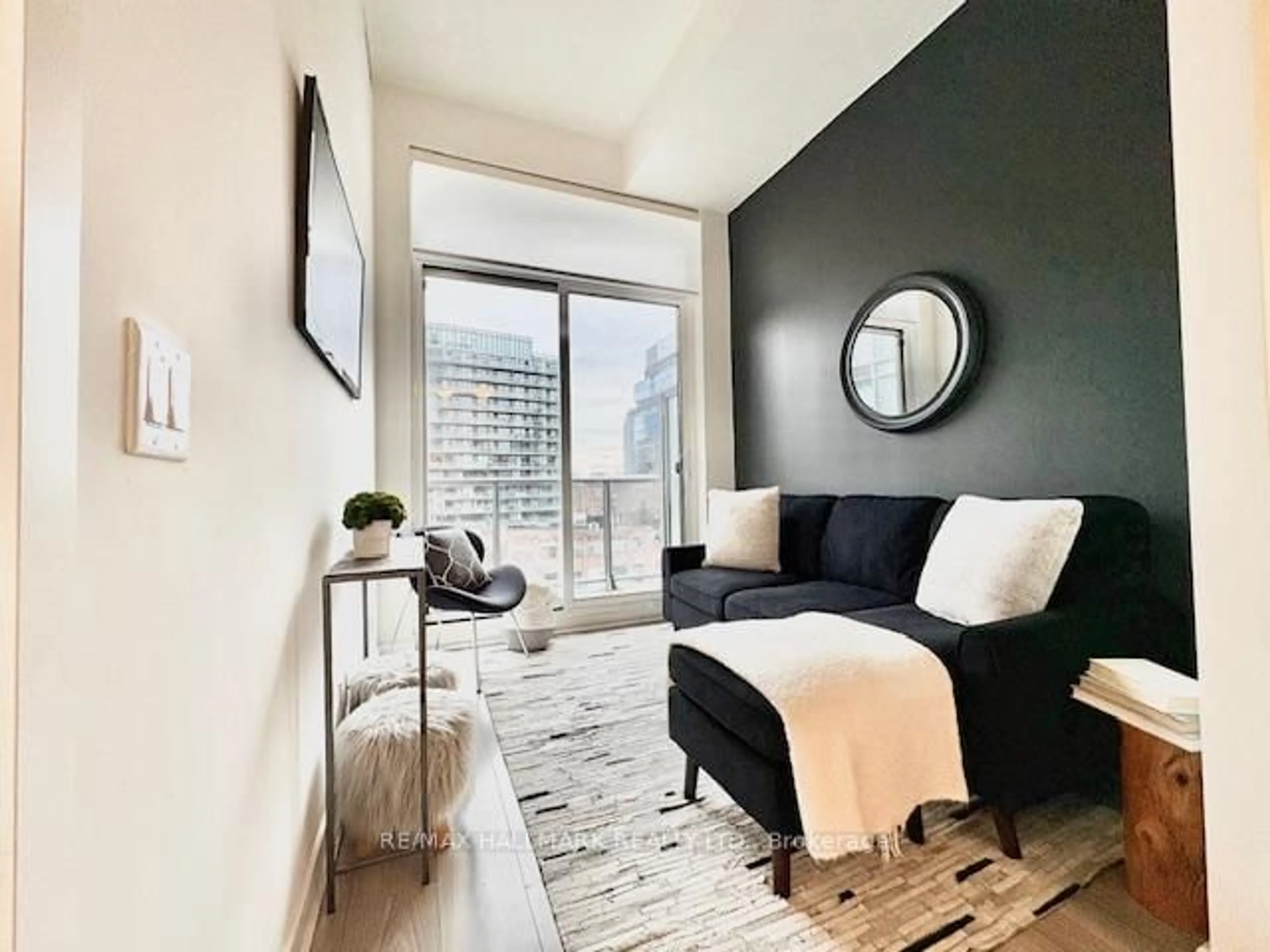 Living room with furniture, unknown for 120 Parliament St #515, Toronto Ontario M5A 0N6