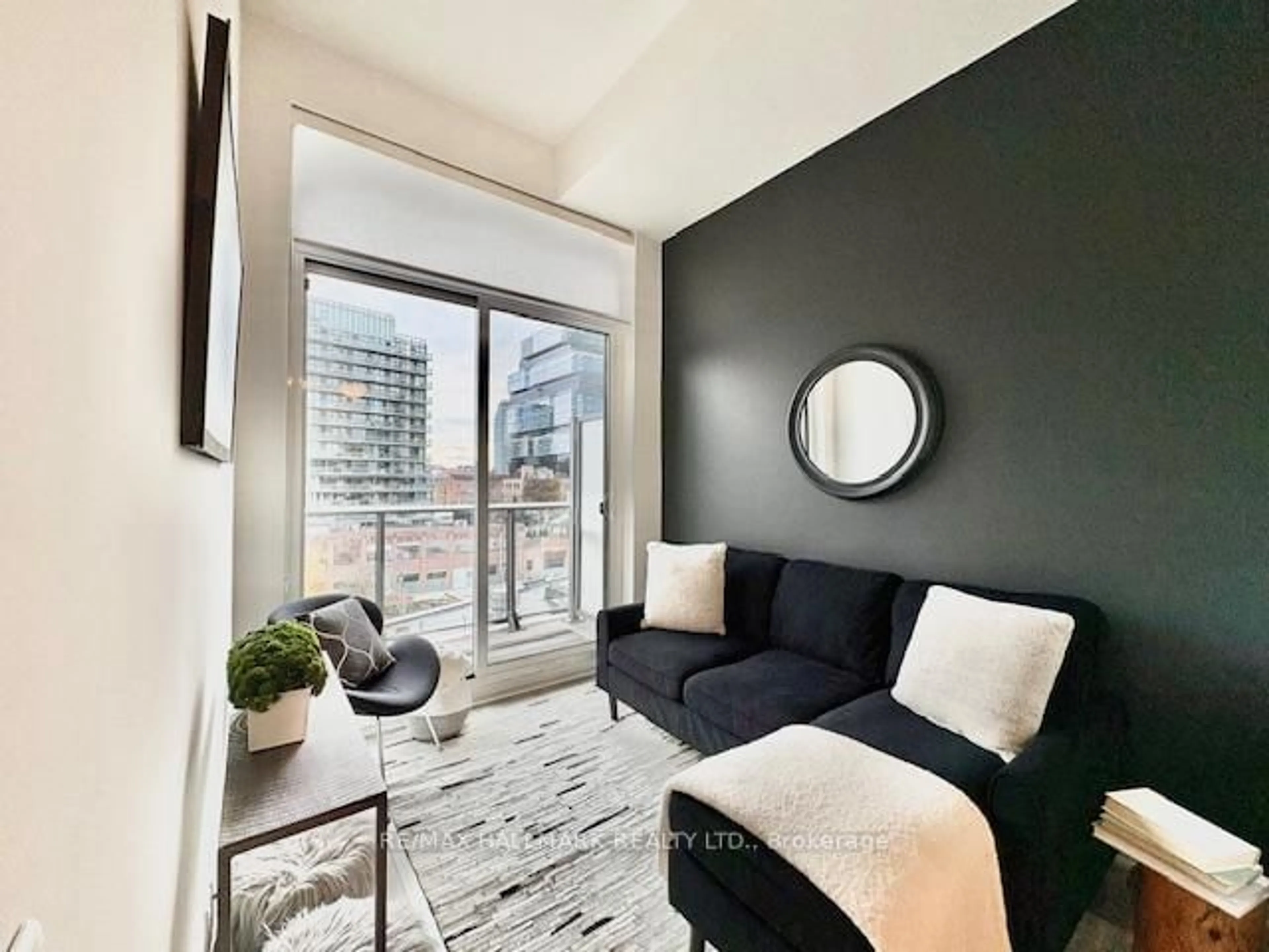 Living room with furniture, unknown for 120 Parliament St #515, Toronto Ontario M5A 0N6