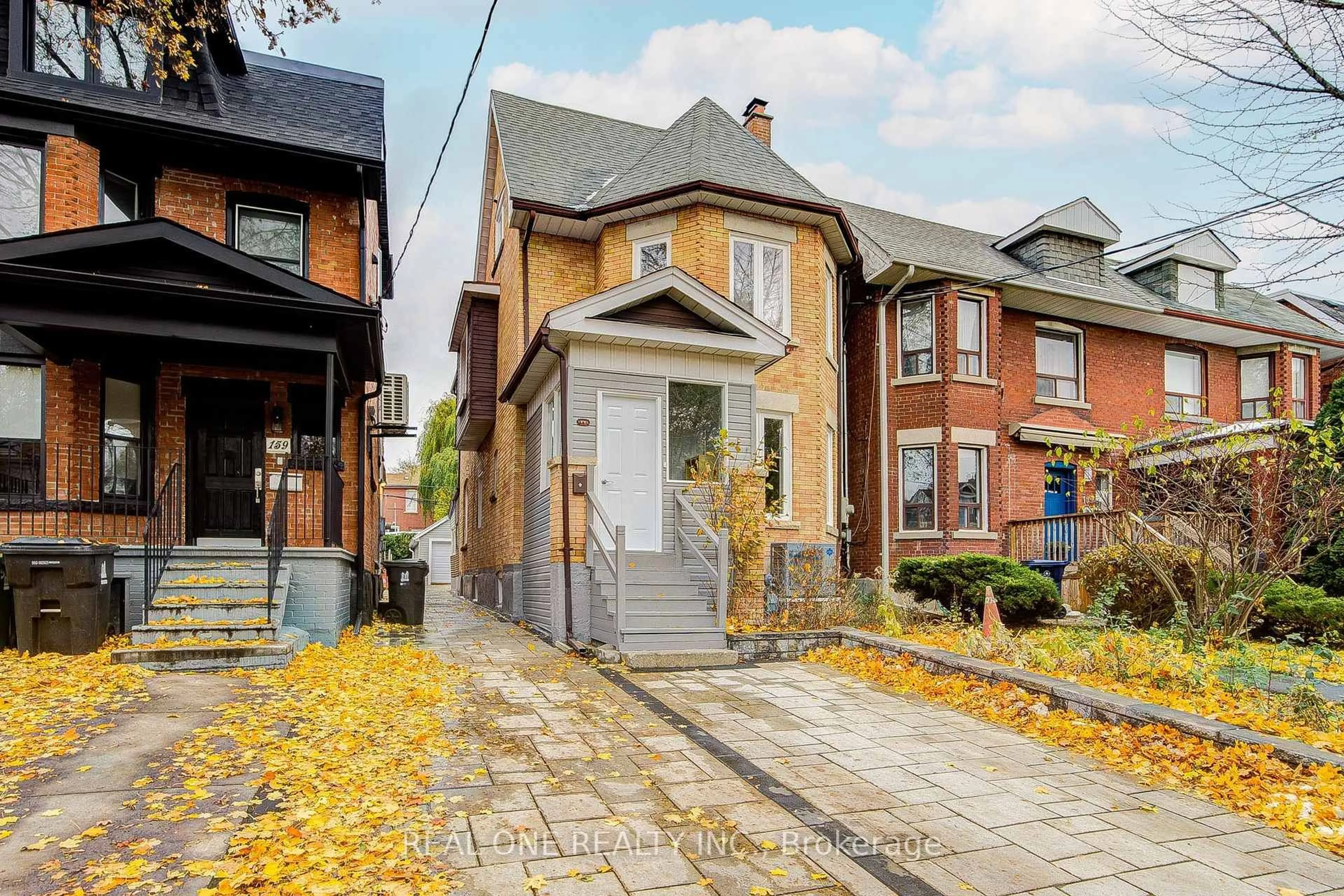Home with brick exterior material, street for 157 Glenholme Ave, Toronto Ontario M6E 3C5