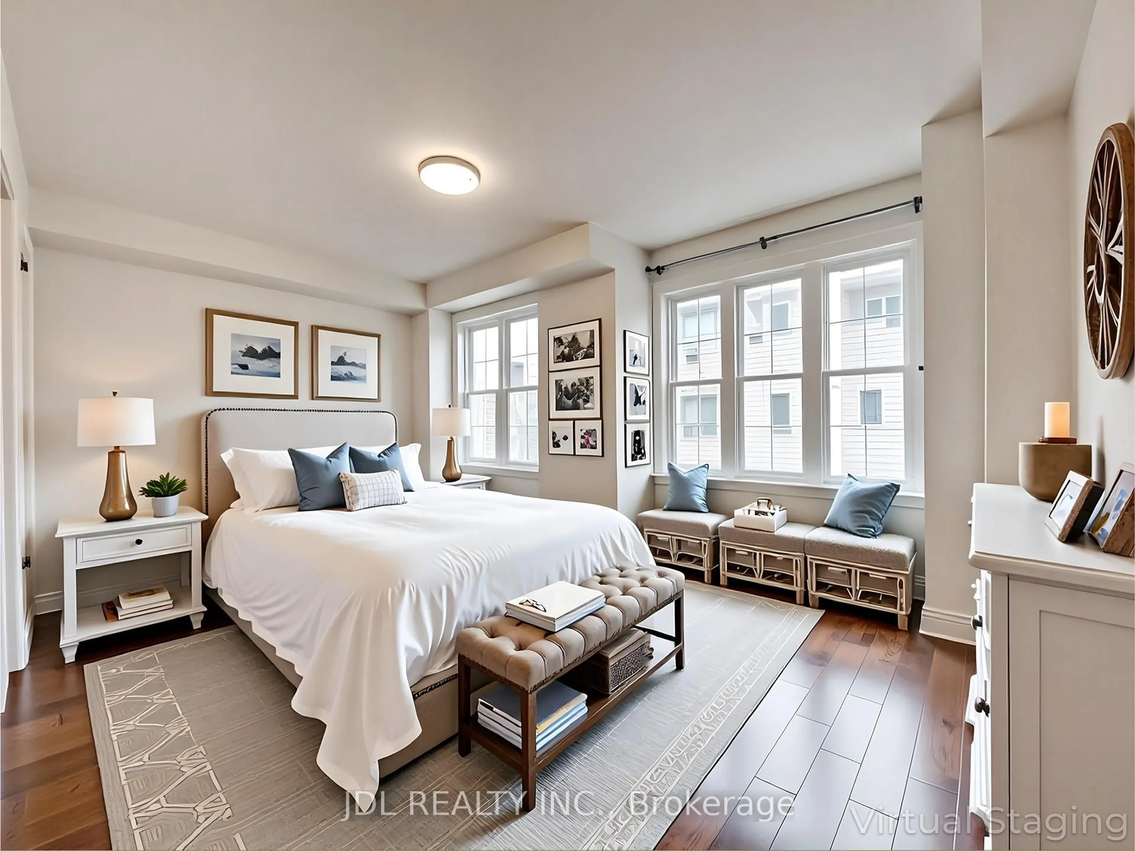 Bedroom with bed, unknown for 3 Garvin Mews, Toronto Ontario M2N 0B2