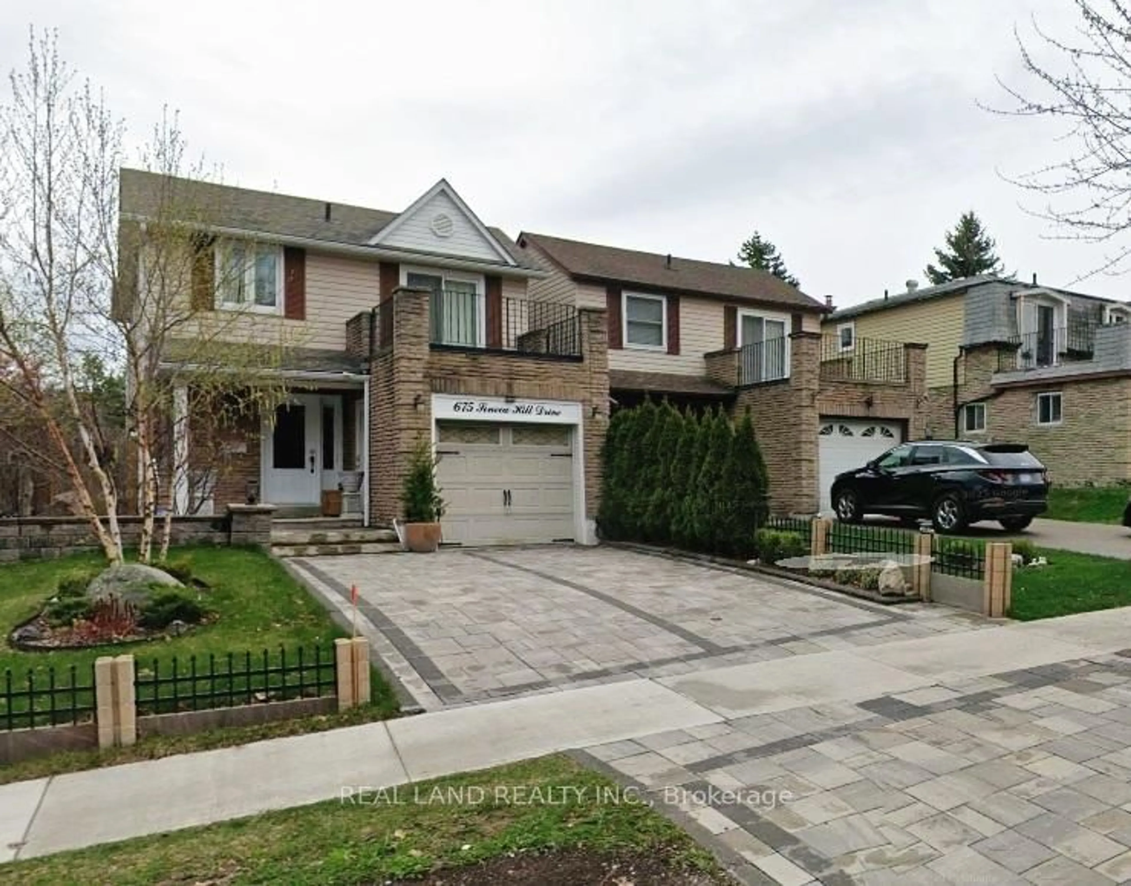 Home with brick exterior material, street for 675 Seneca Hill Dr, Toronto Ontario M2J 2W7