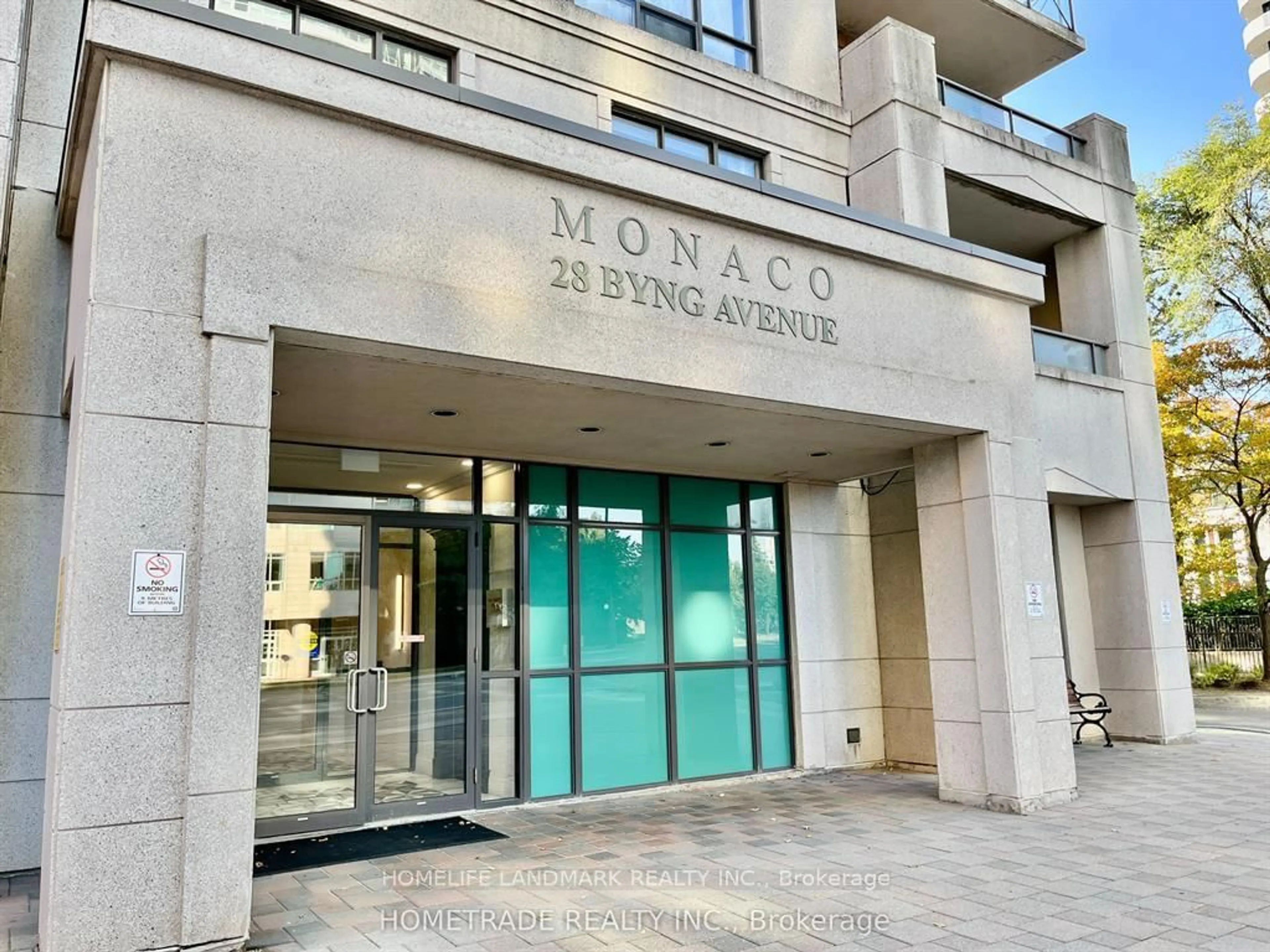 Indoor foyer for 28 Byng Ave #510, Toronto Ontario M2N 7H4