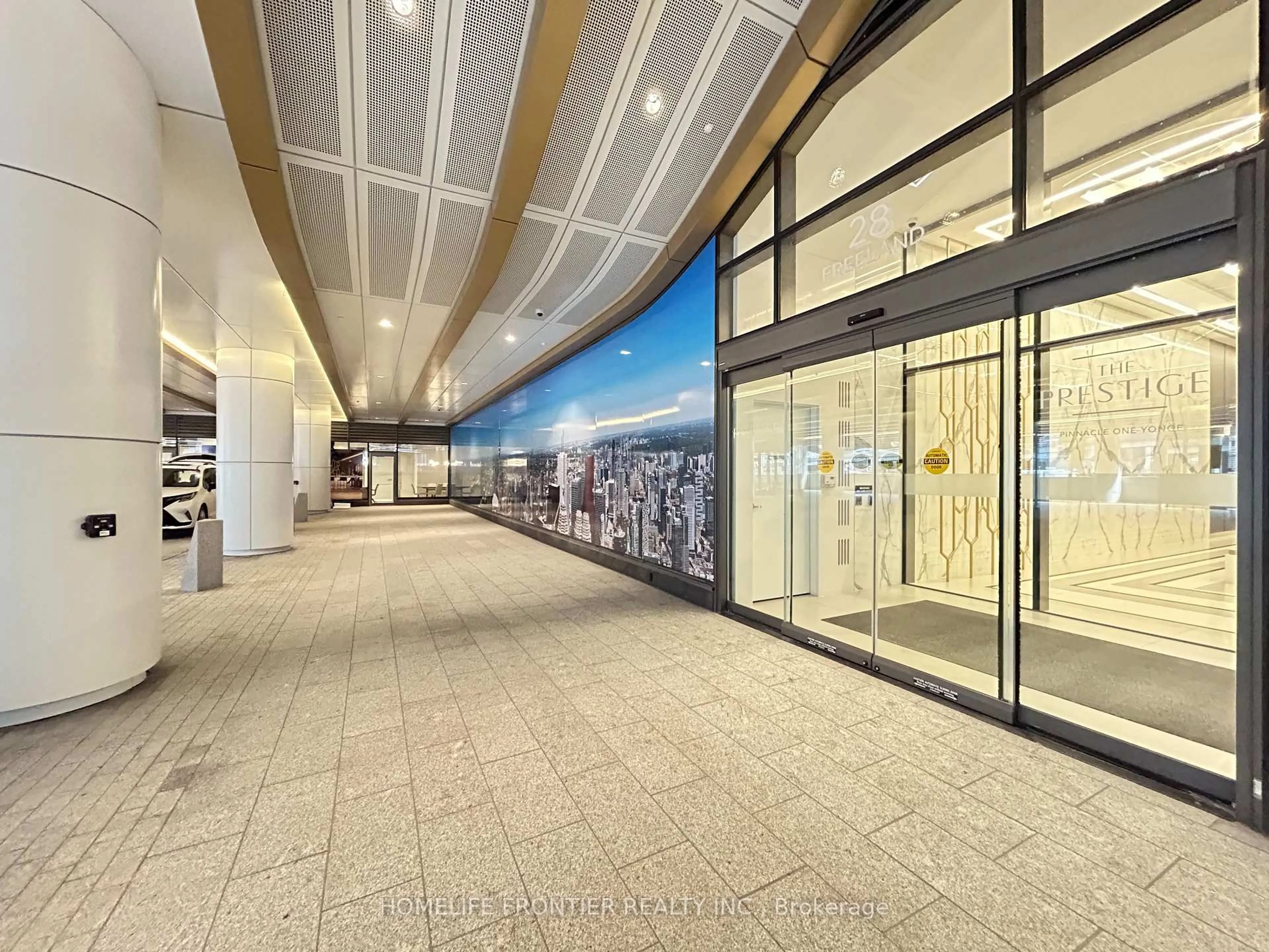 Indoor foyer for 28 Freeland St #5403, Toronto Ontario M5E 0E3