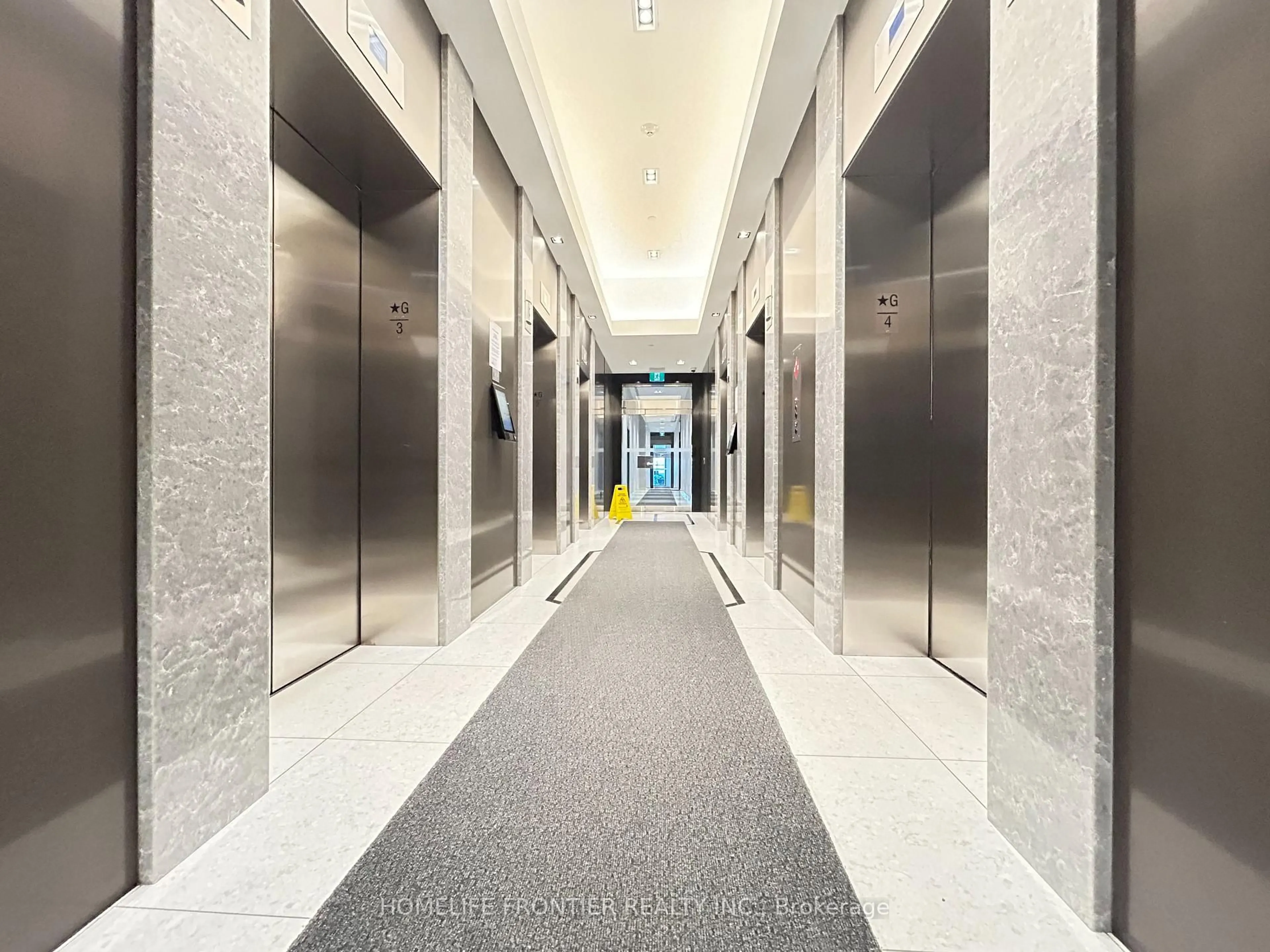 Indoor foyer for 28 Freeland St #5403, Toronto Ontario M5E 0E3