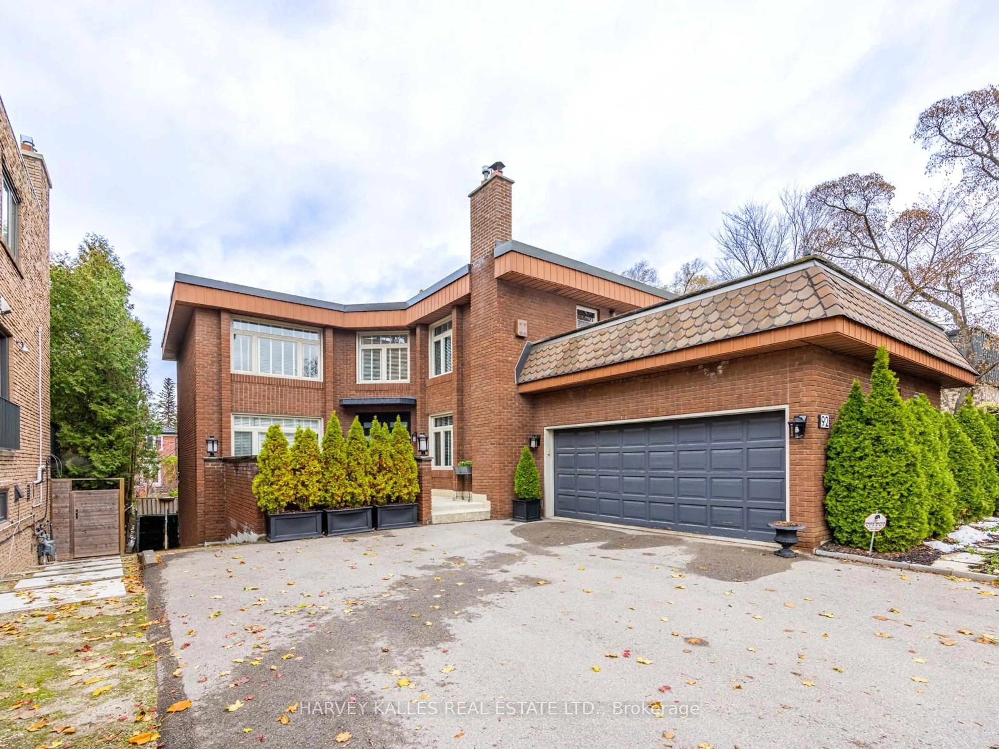 Home with brick exterior material, street for 92 Prue Ave, Toronto Ontario M6B 1R5