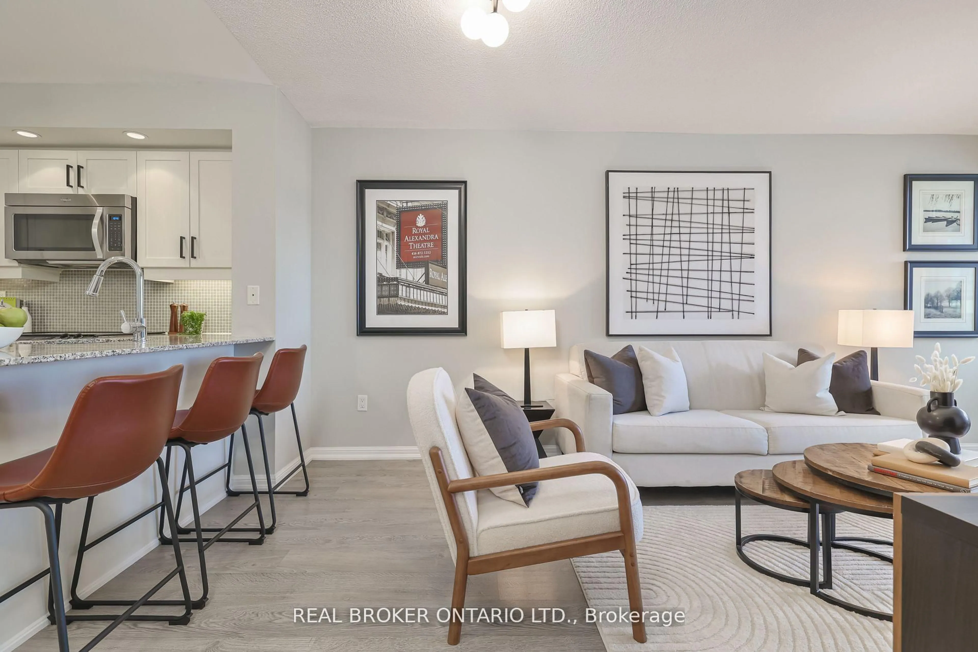 Living room with furniture, unknown for 85 East Liberty St #1219, Toronto Ontario M6K 3R4