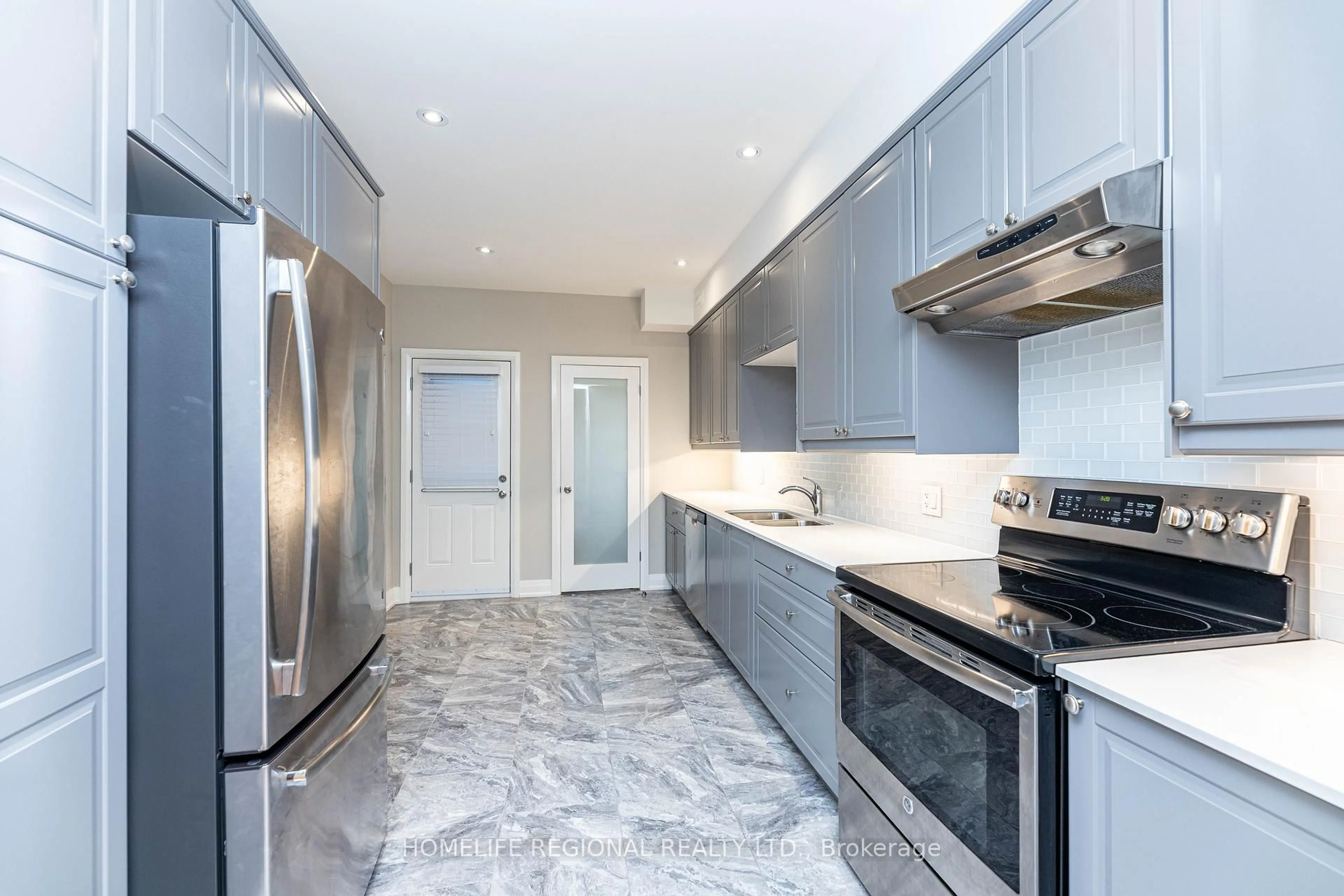 Contemporary kitchen, ceramic/tile floor for 204 Roxton Rd, Toronto Ontario M6J 2Y5