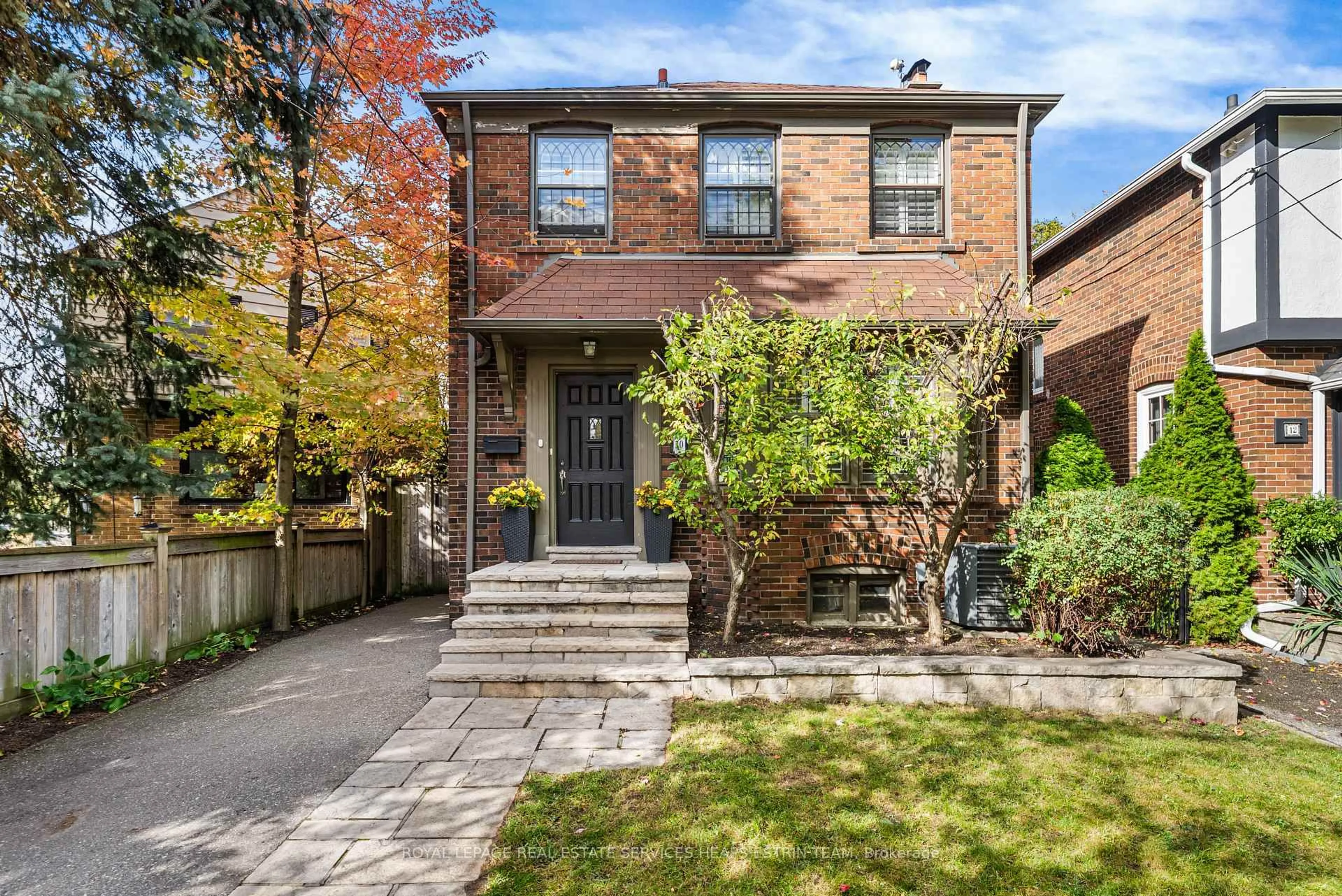 Home with brick exterior material, street for 10 Heather Rd, Toronto Ontario M4G 3G3