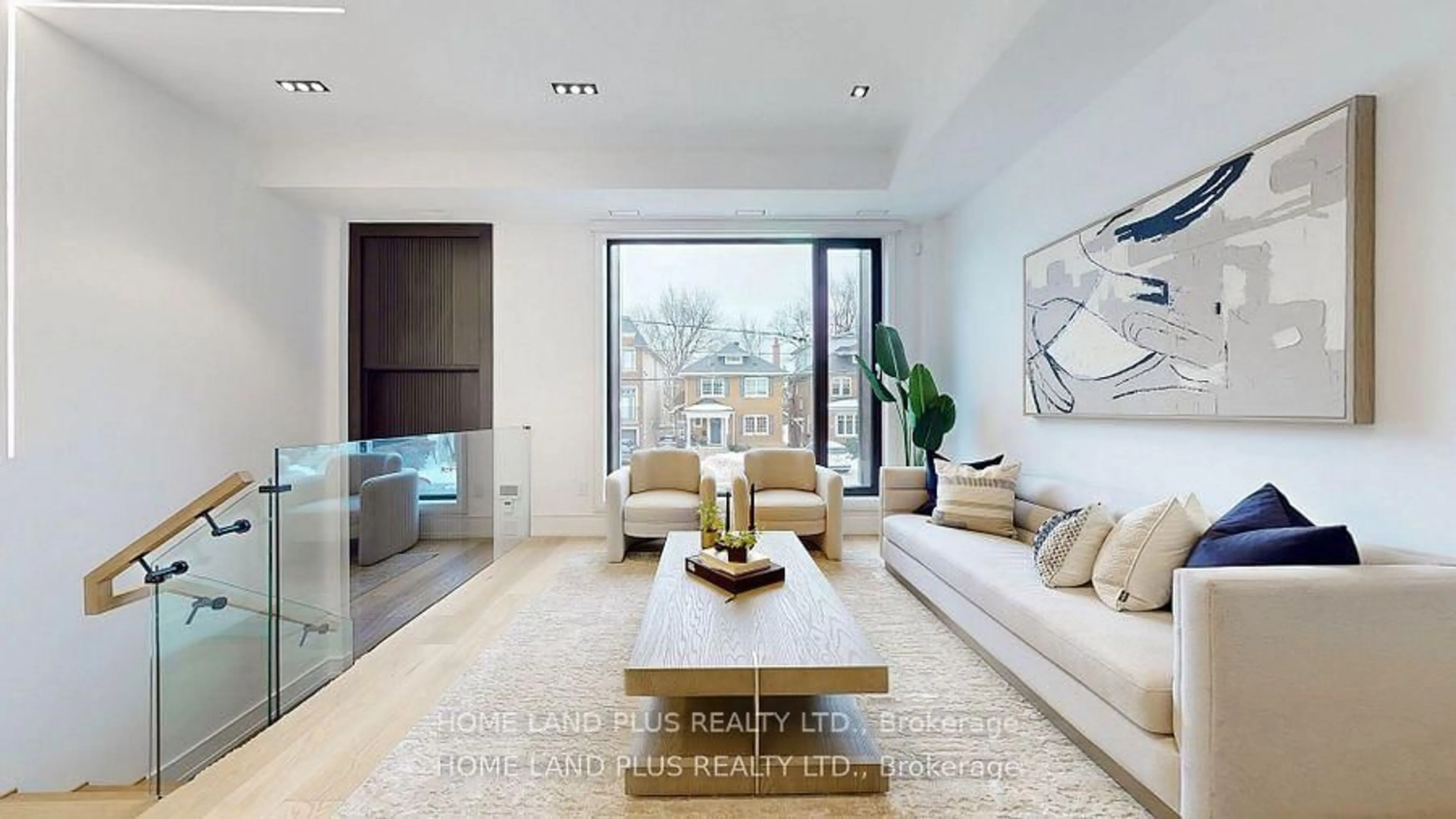 Living room with furniture, unknown for 116 Deloraine Ave, Toronto Ontario M5M 2A9