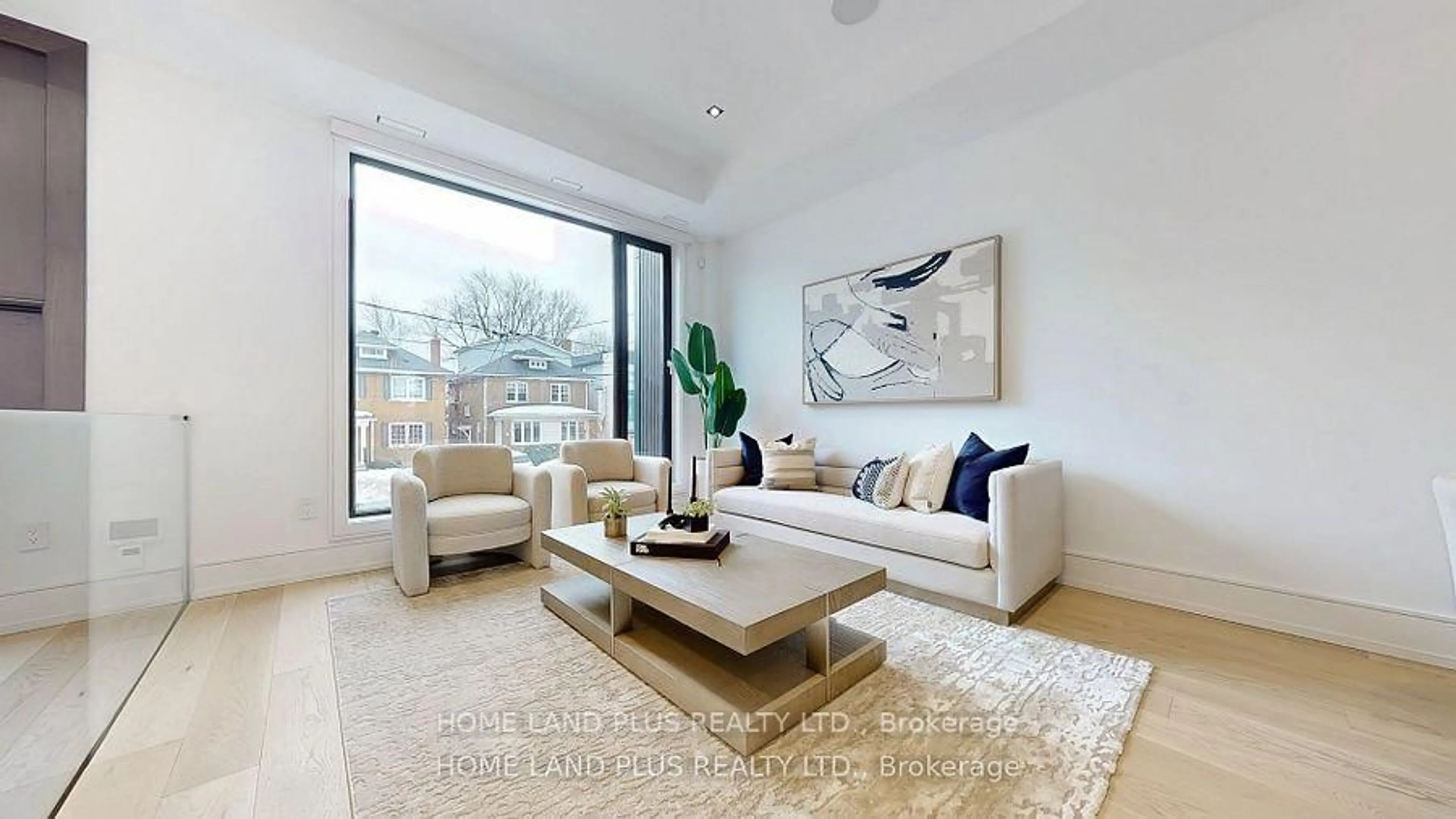 Living room with furniture, unknown for 116 Deloraine Ave, Toronto Ontario M5M 2A9