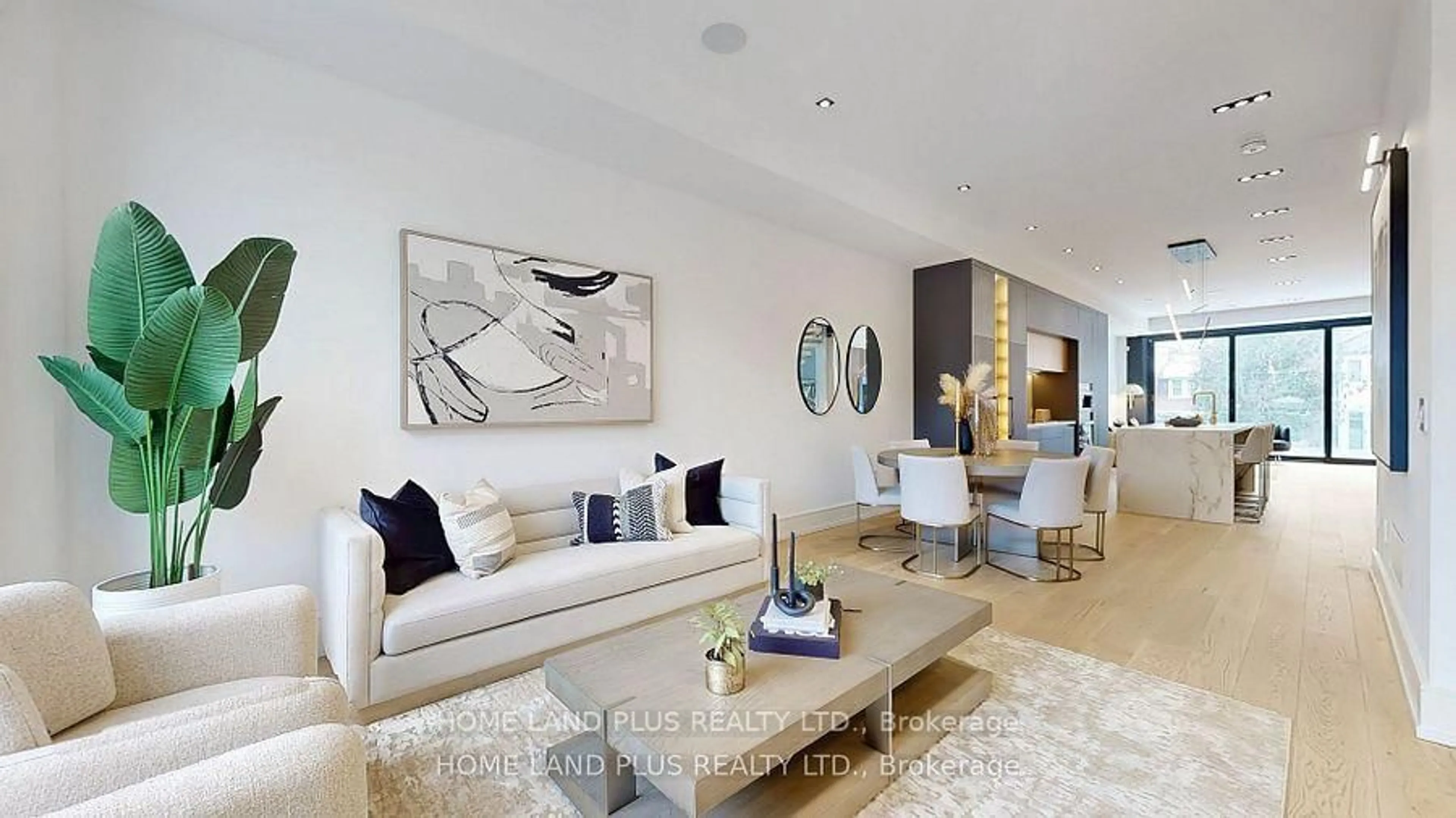 Living room with furniture, unknown for 116 Deloraine Ave, Toronto Ontario M5M 2A9