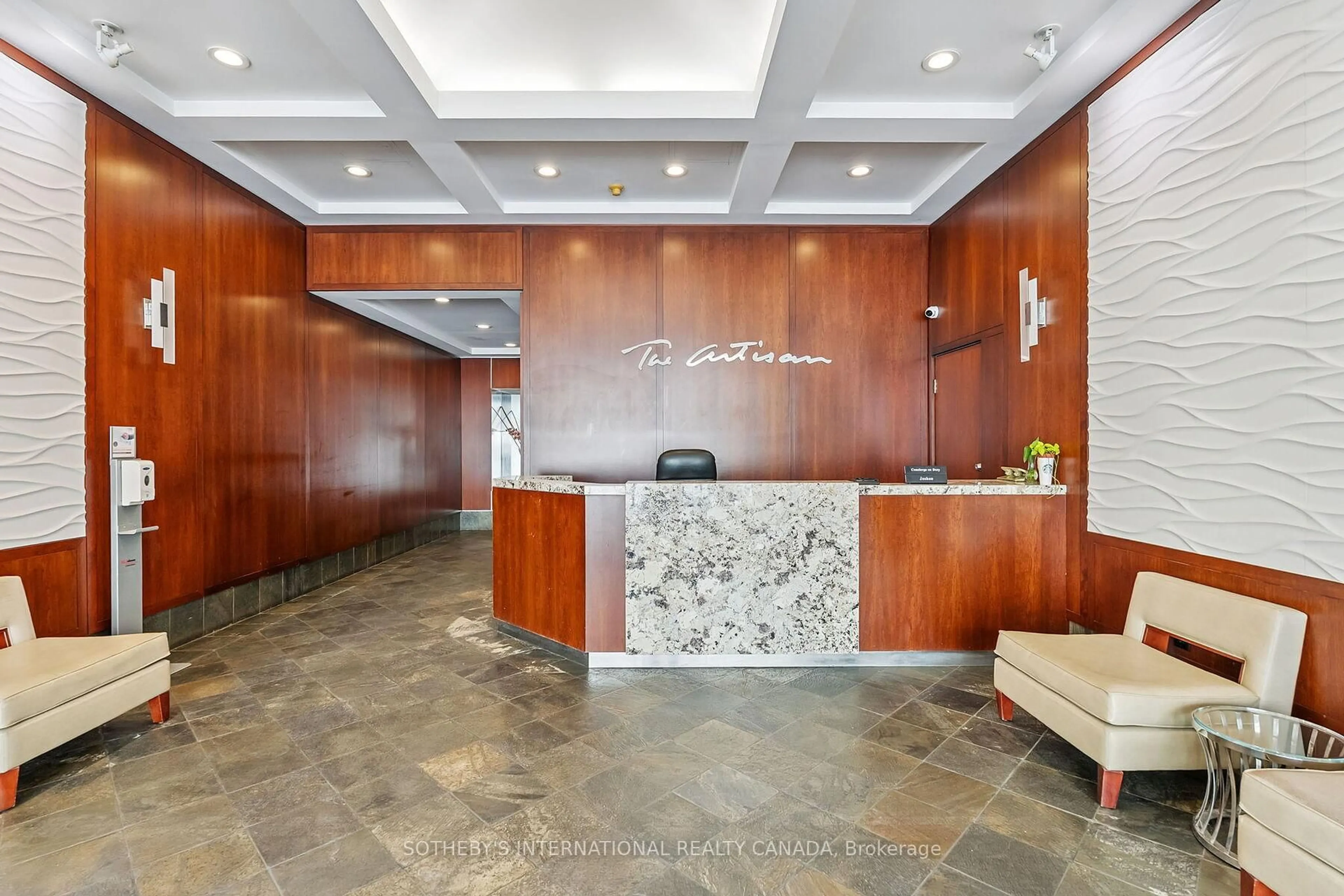 Lobby for 152 St Patrick St #1011, Toronto Ontario M5T 3J9