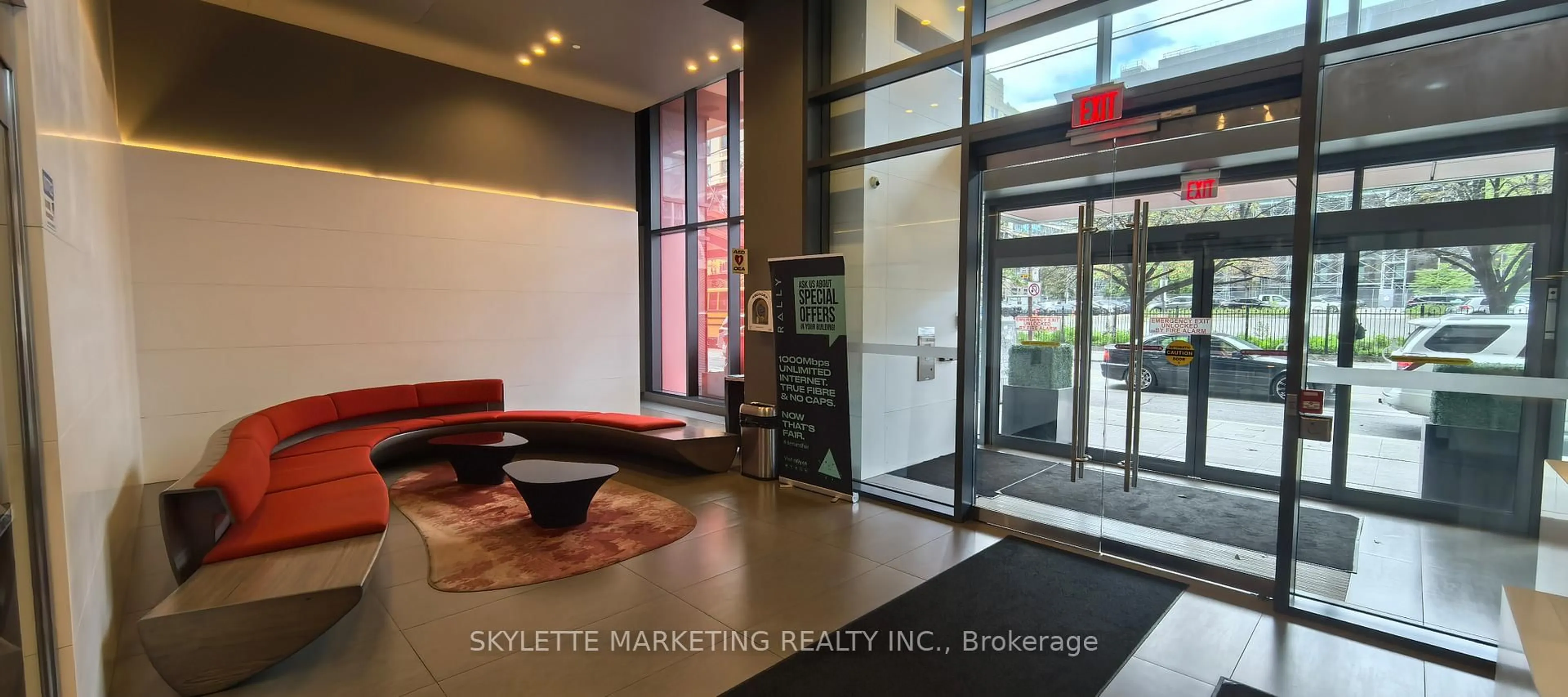 Lobby for 159 Dundas St #1503, Toronto Ontario M5B 0A9
