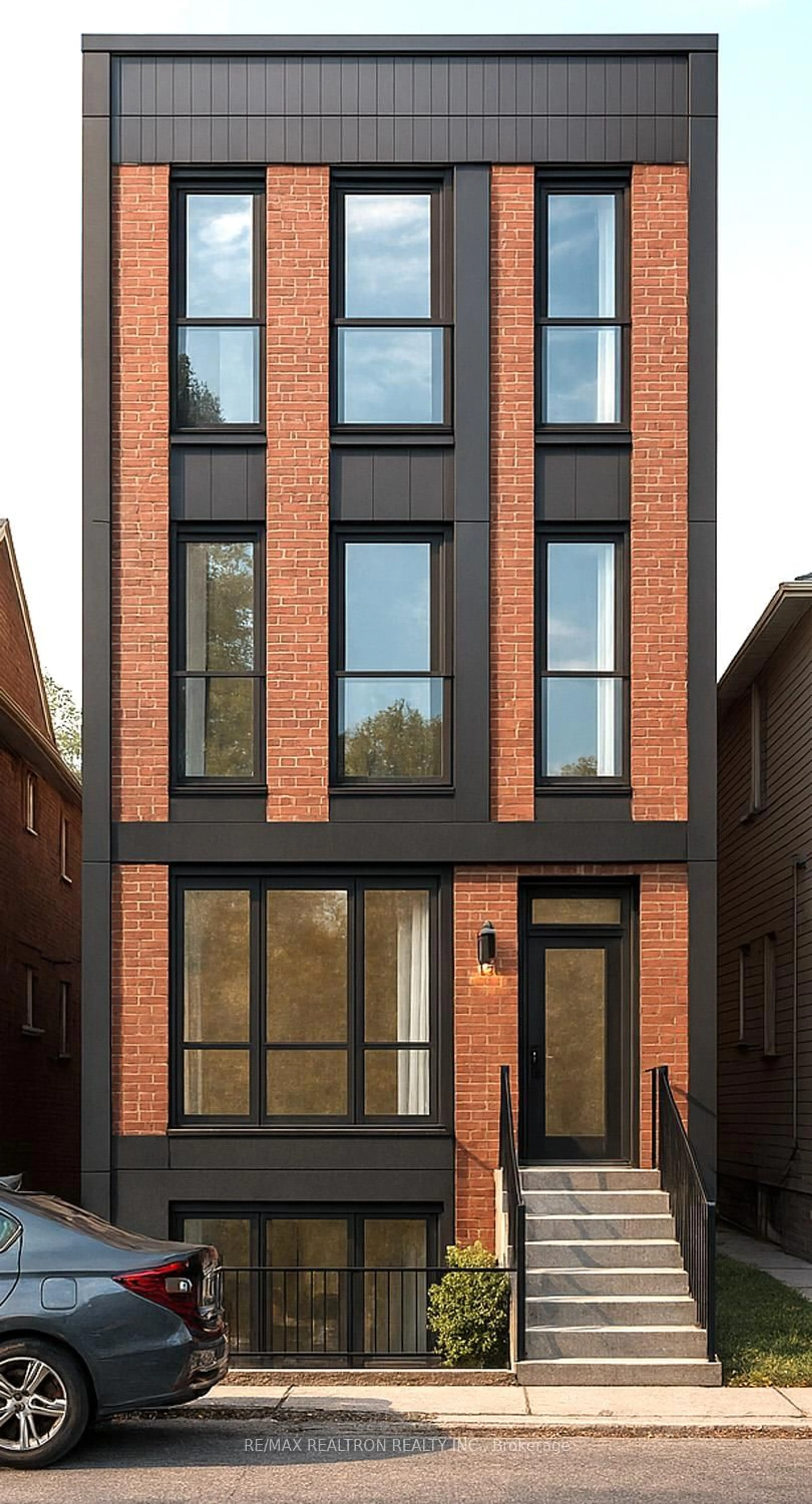 Home with brick exterior material, street for 499 Northcliffe Blvd, Toronto Ontario M6E 3L4