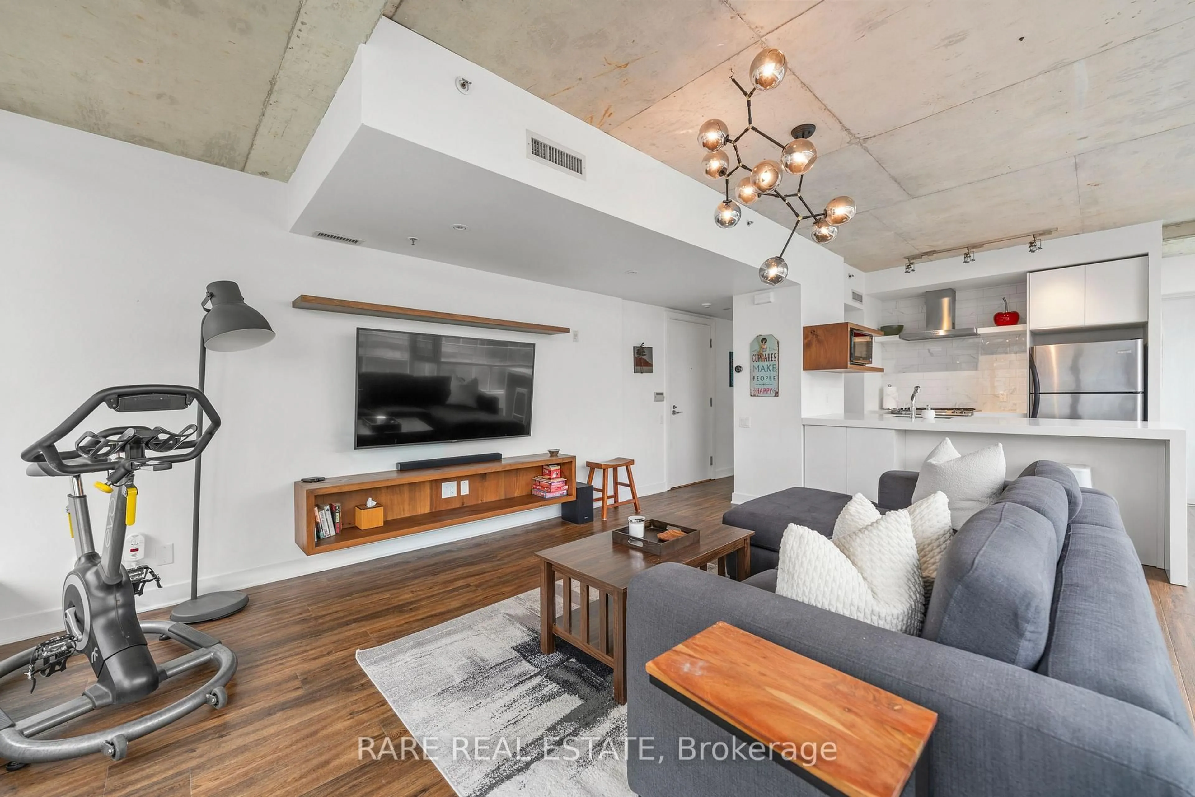 Living room with furniture, unknown for 75 Portland St #1008, Toronto Ontario M5V 2M9