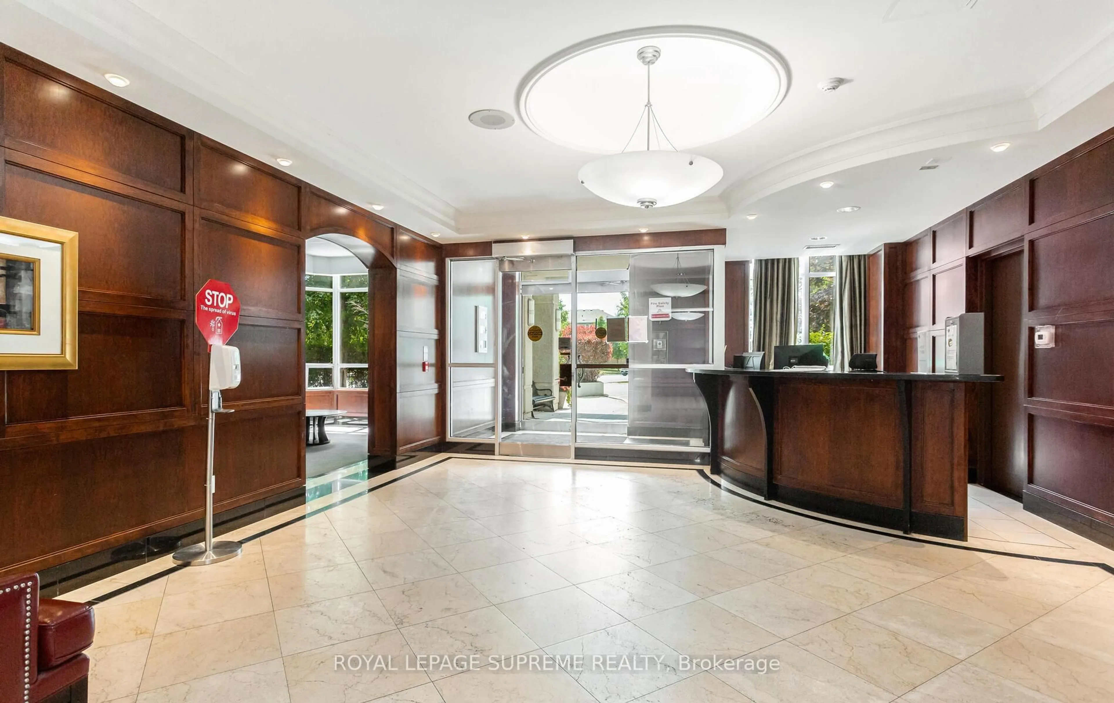 Lobby for 35 Finch Ave #502, Toronto Ontario M2N 6Z8