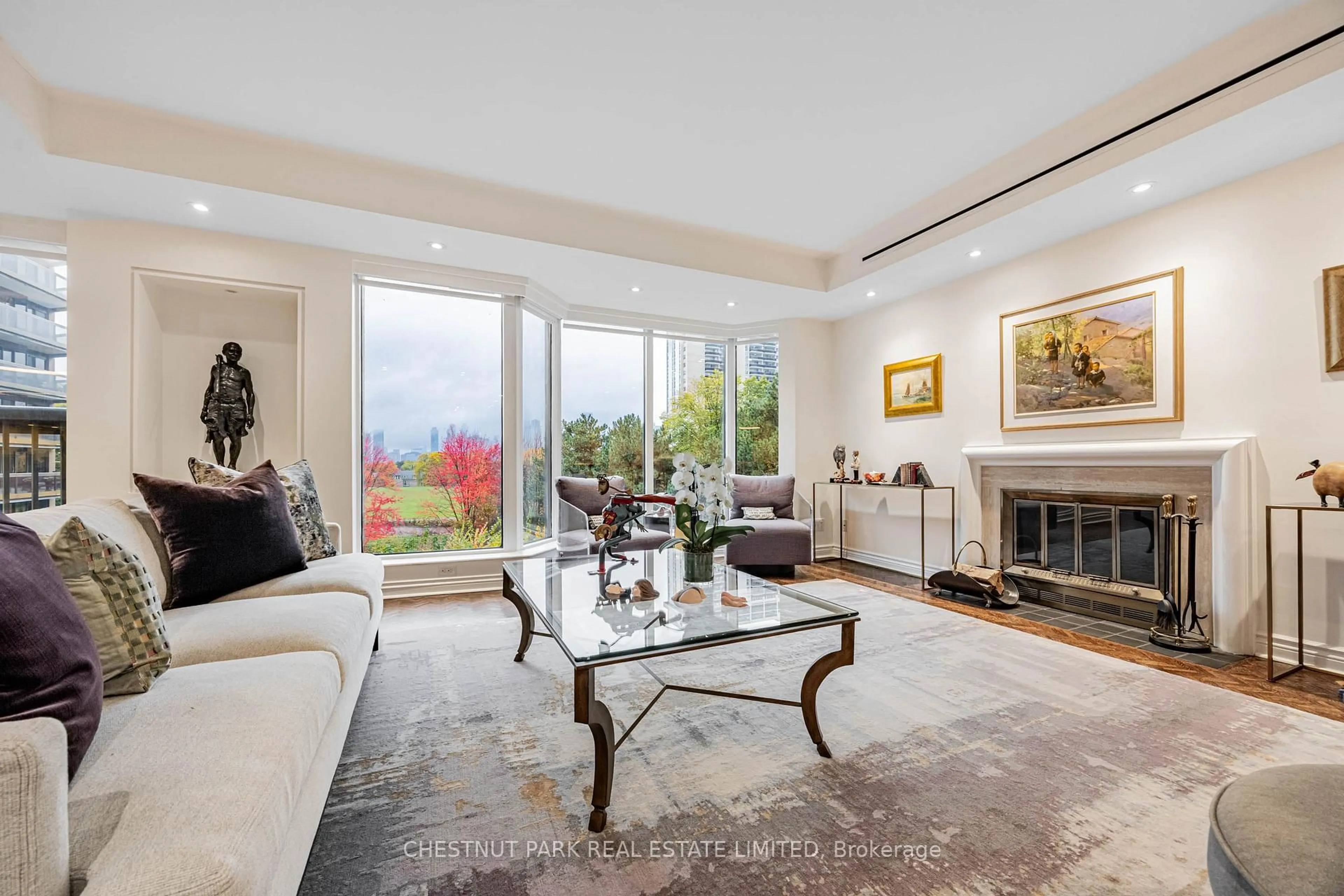 Living room with furniture, unknown for 70 Rosehill Ave #406, Toronto Ontario M4T 2W7