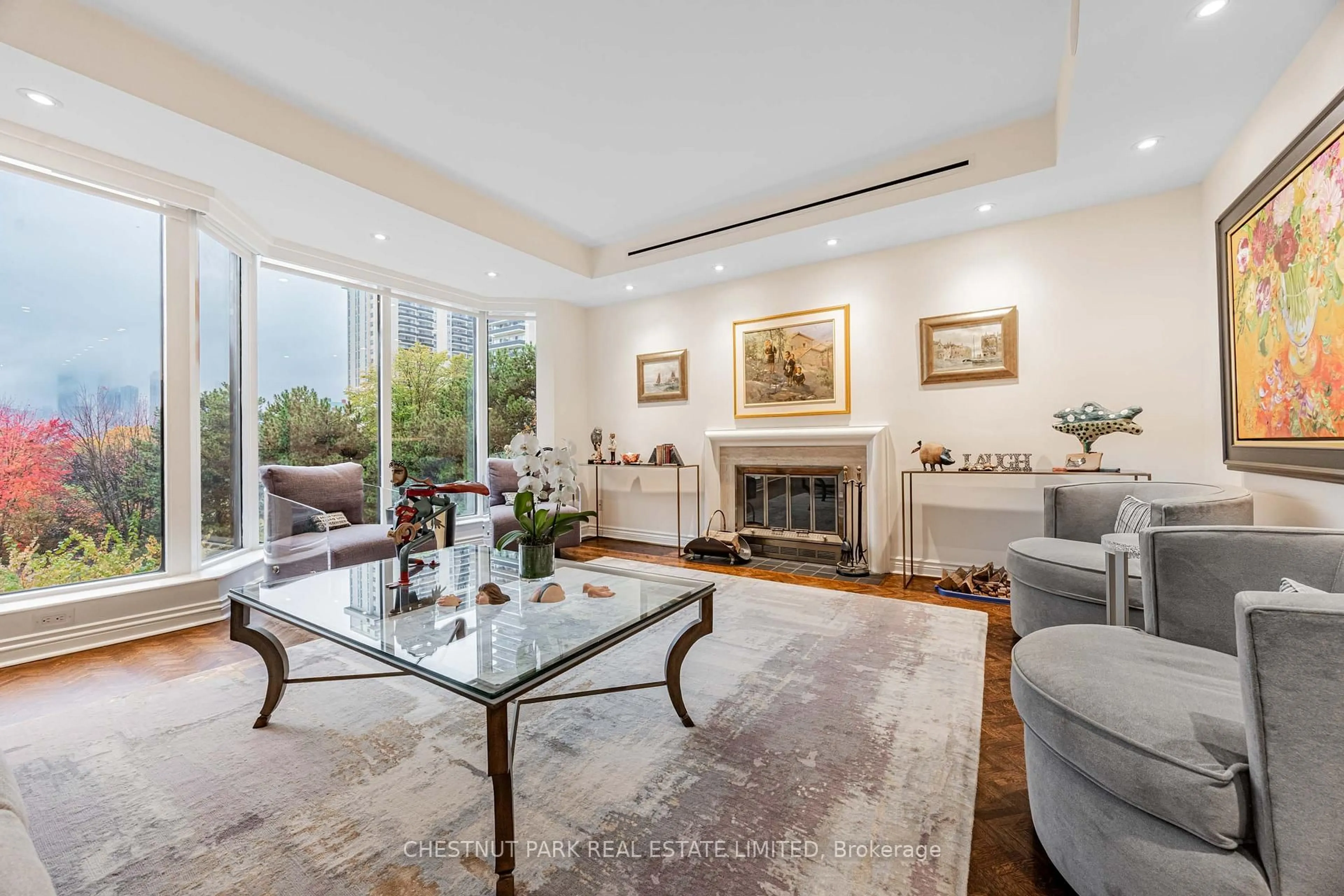 Living room with furniture, unknown for 70 Rosehill Ave #406, Toronto Ontario M4T 2W7