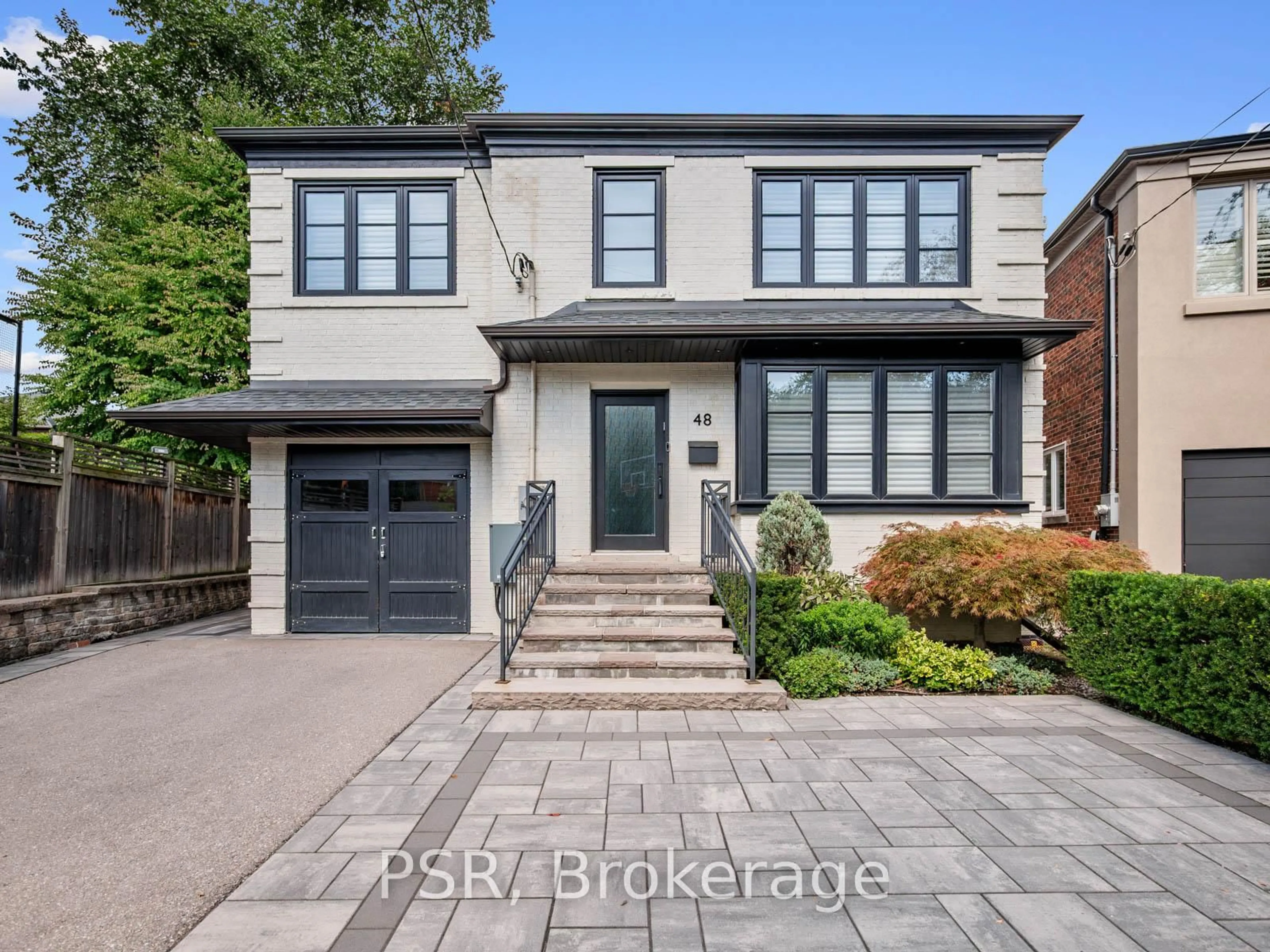 Home with brick exterior material, street for 48 Warwick Ave, Toronto Ontario M6C 1T8