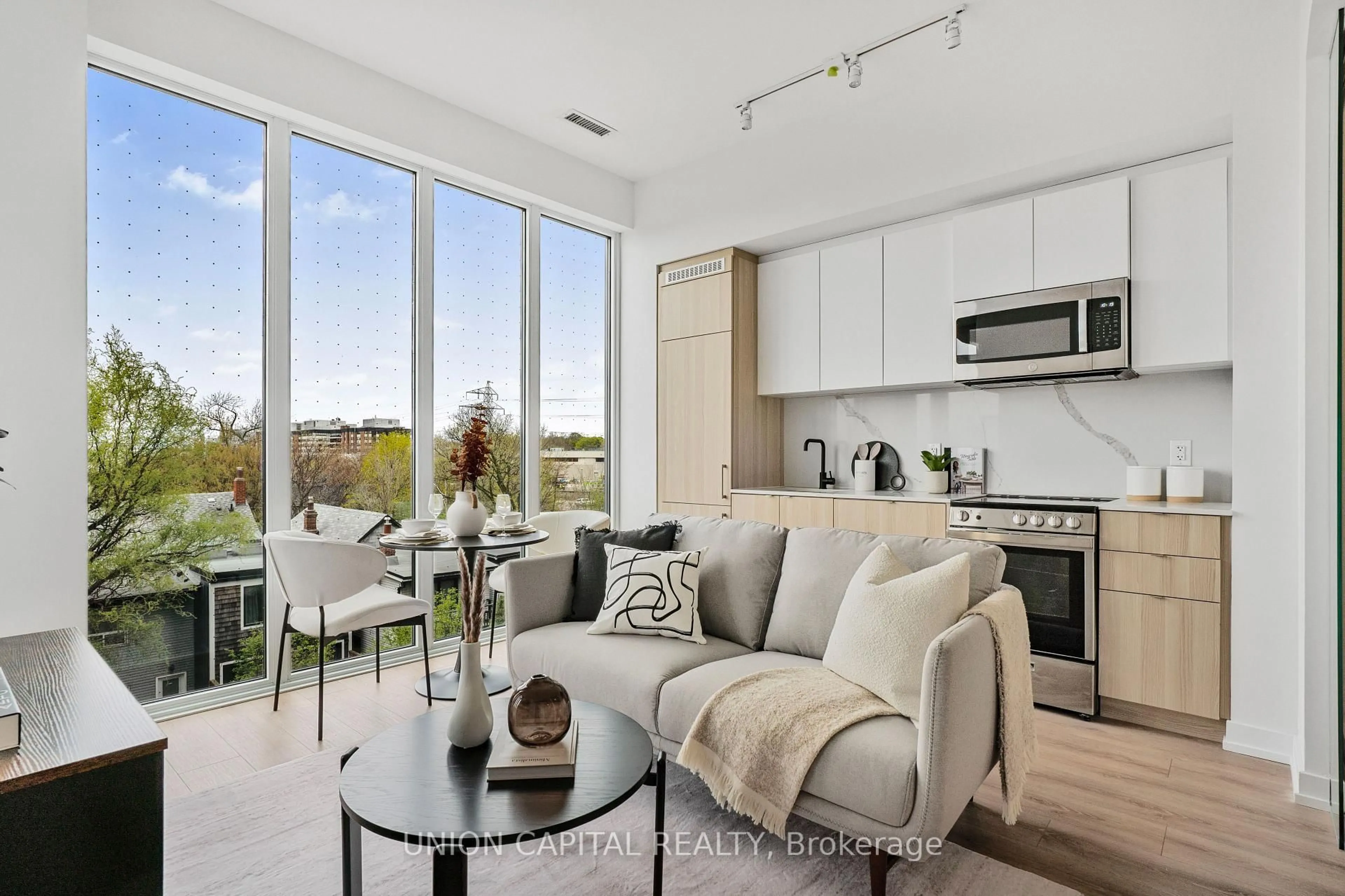 Open concept kitchen, unknown for 500 Dupont St #306, Toronto Ontario M6G 0B8