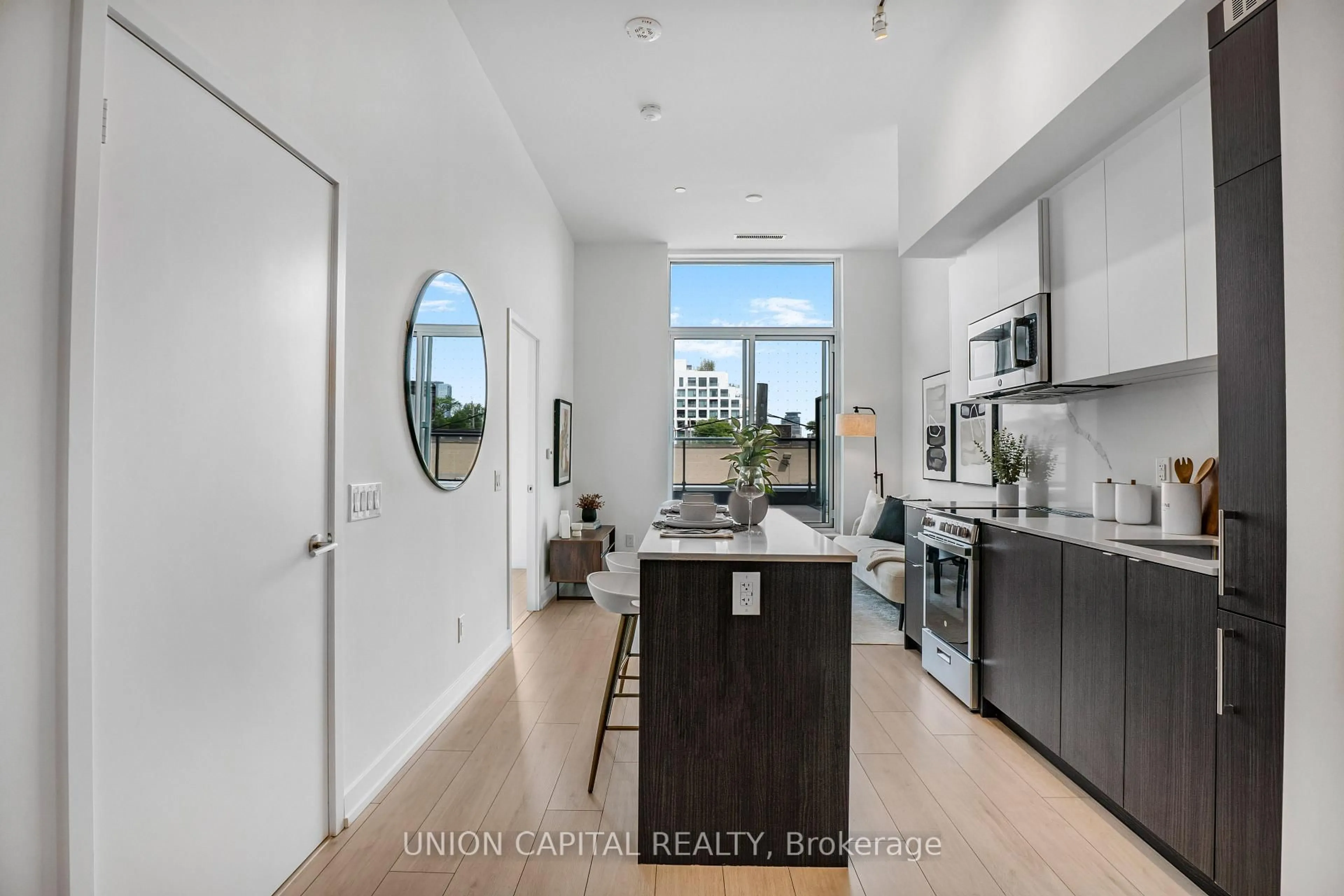 Open concept kitchen, unknown for 500 Dupont St #205, Toronto Ontario M6G 0B8