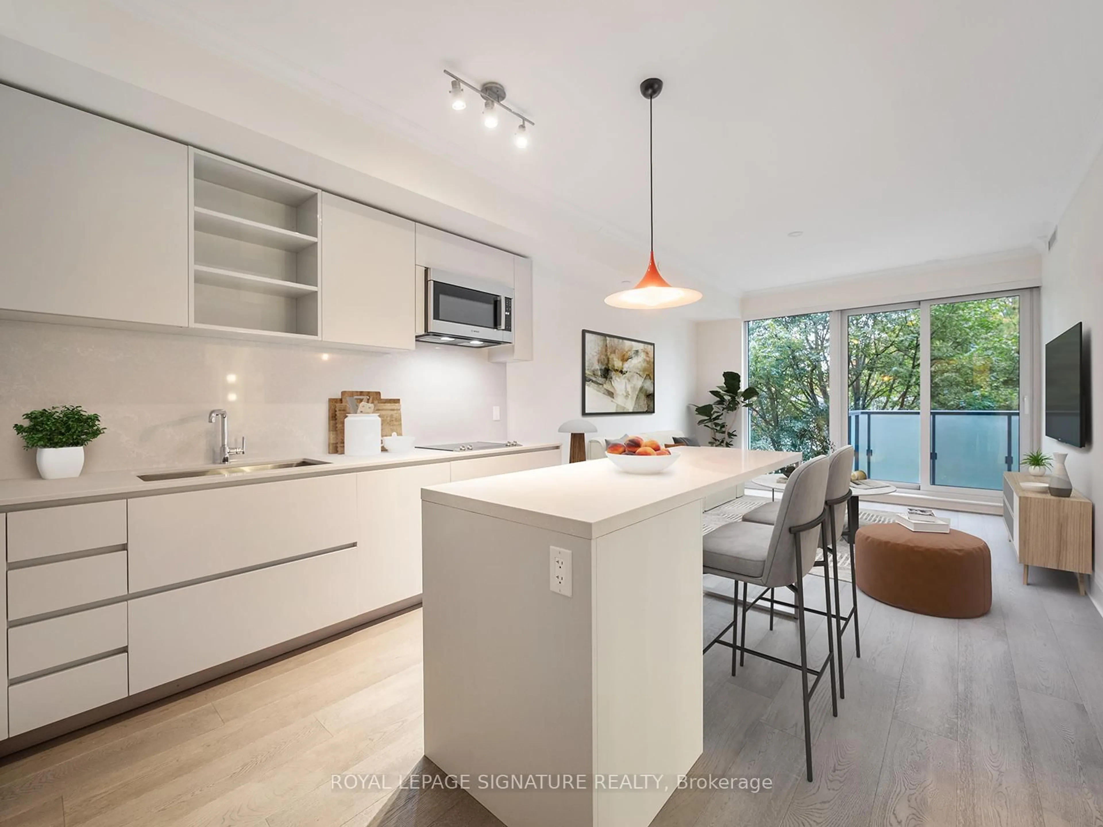 Open concept kitchen, unknown for 128 Pears Ave #504, Toronto Ontario M5R 0A9