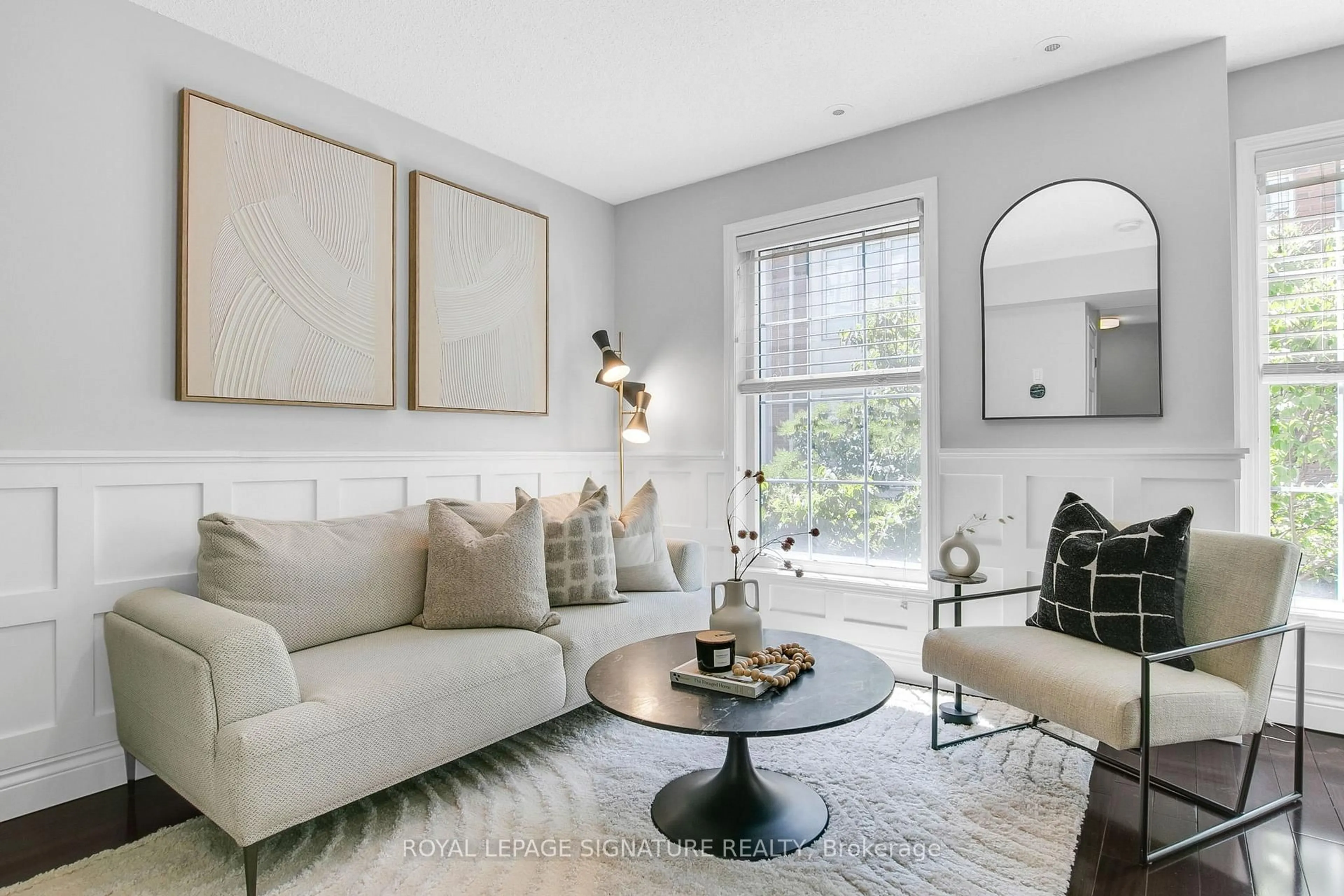 Living room with furniture, unknown for 3 Everson Dr #627, Toronto Ontario M2N 7C2