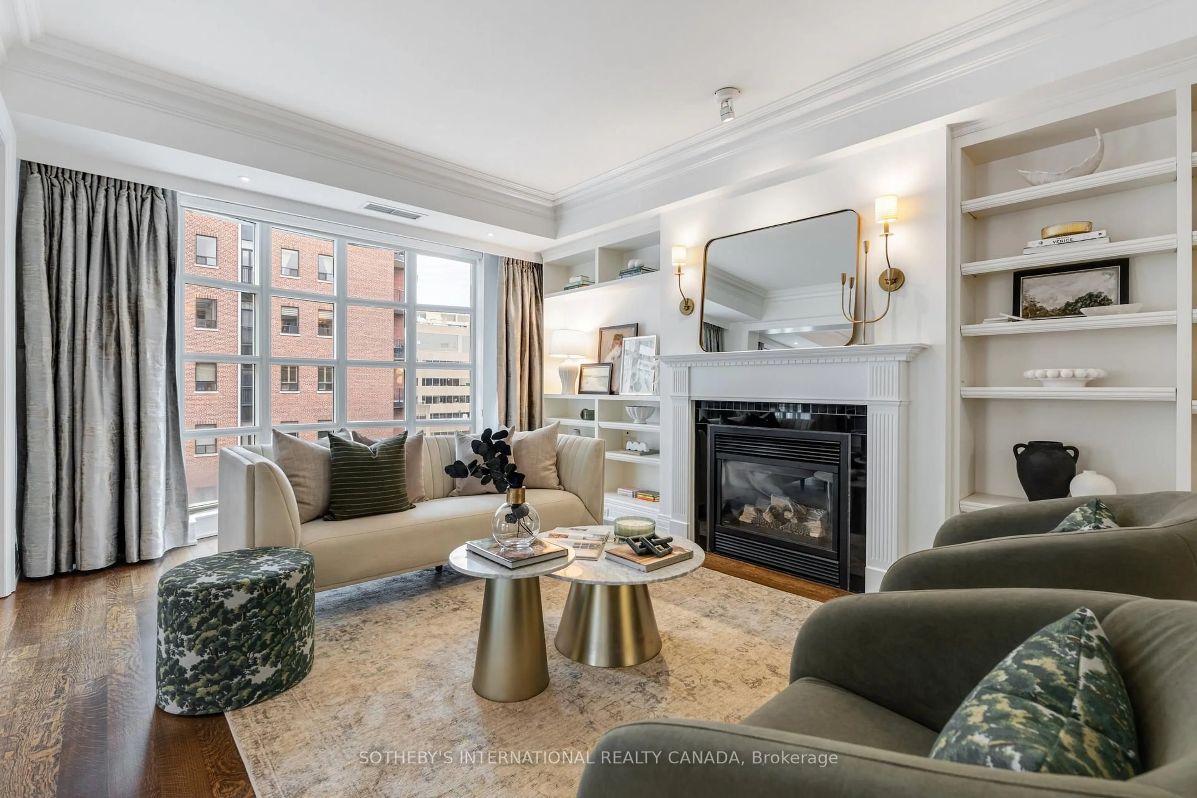 Living room with furniture, unknown for 33 Delisle Ave #908, Toronto Ontario M4V 3C7