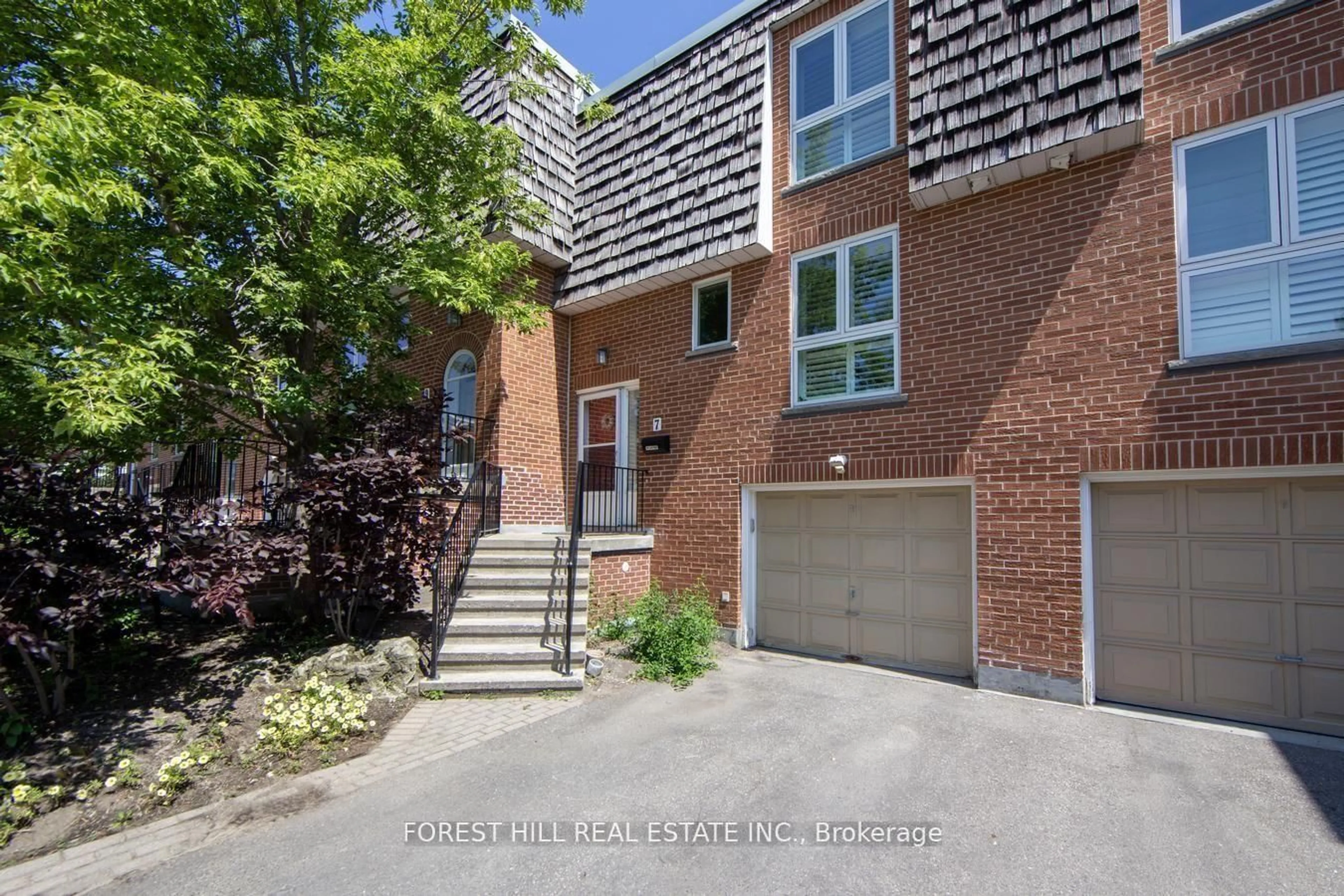 Home with brick exterior material, street for 7 Maroon Mill Way, Toronto Ontario M2L 1T9