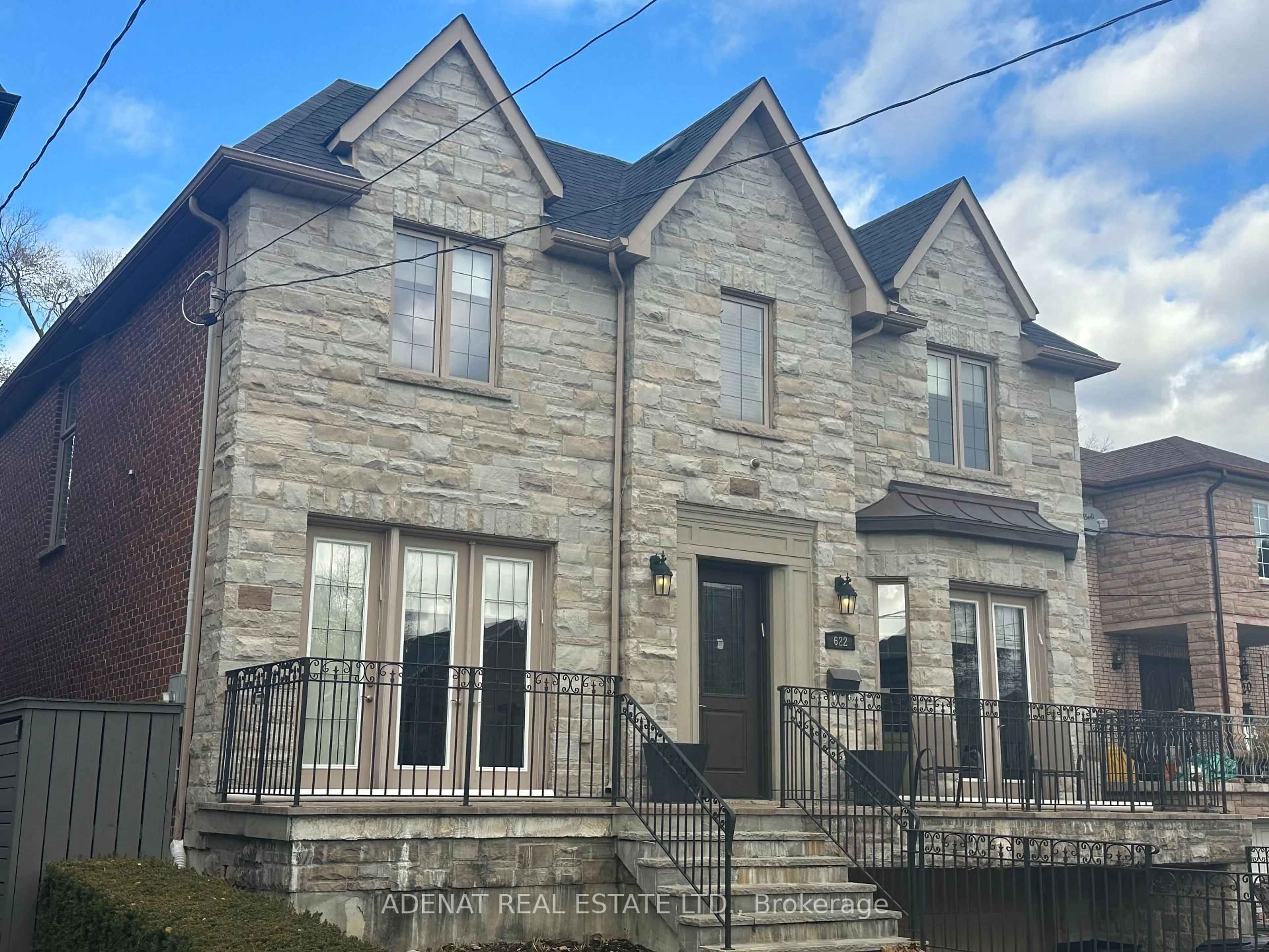 Home with brick exterior material, street for 622 Coldstream Ave, Toronto Ontario M6B 2L2