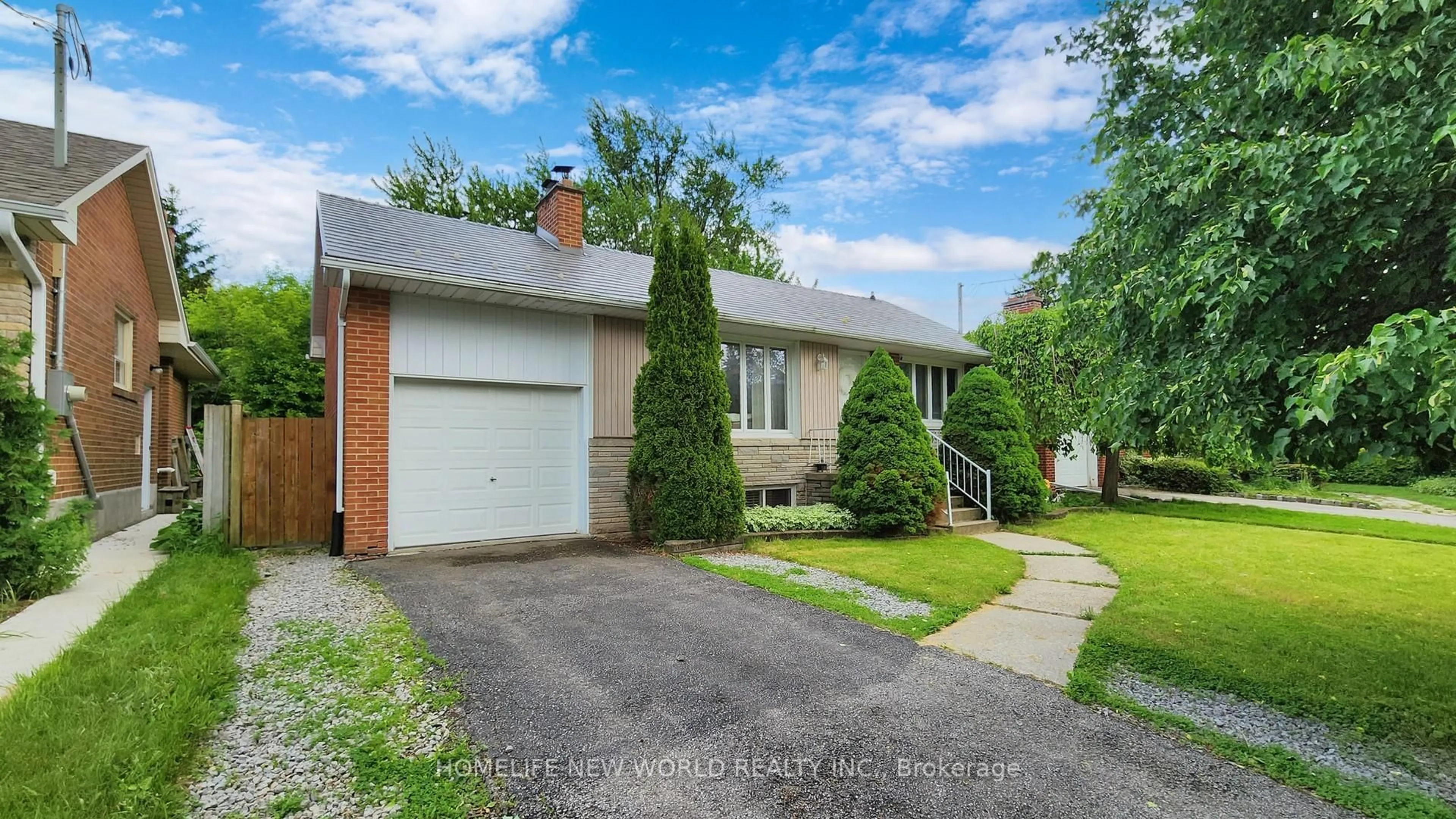Home with brick exterior material, street for 11 Elynhill Dr, Toronto Ontario M2R 1C5