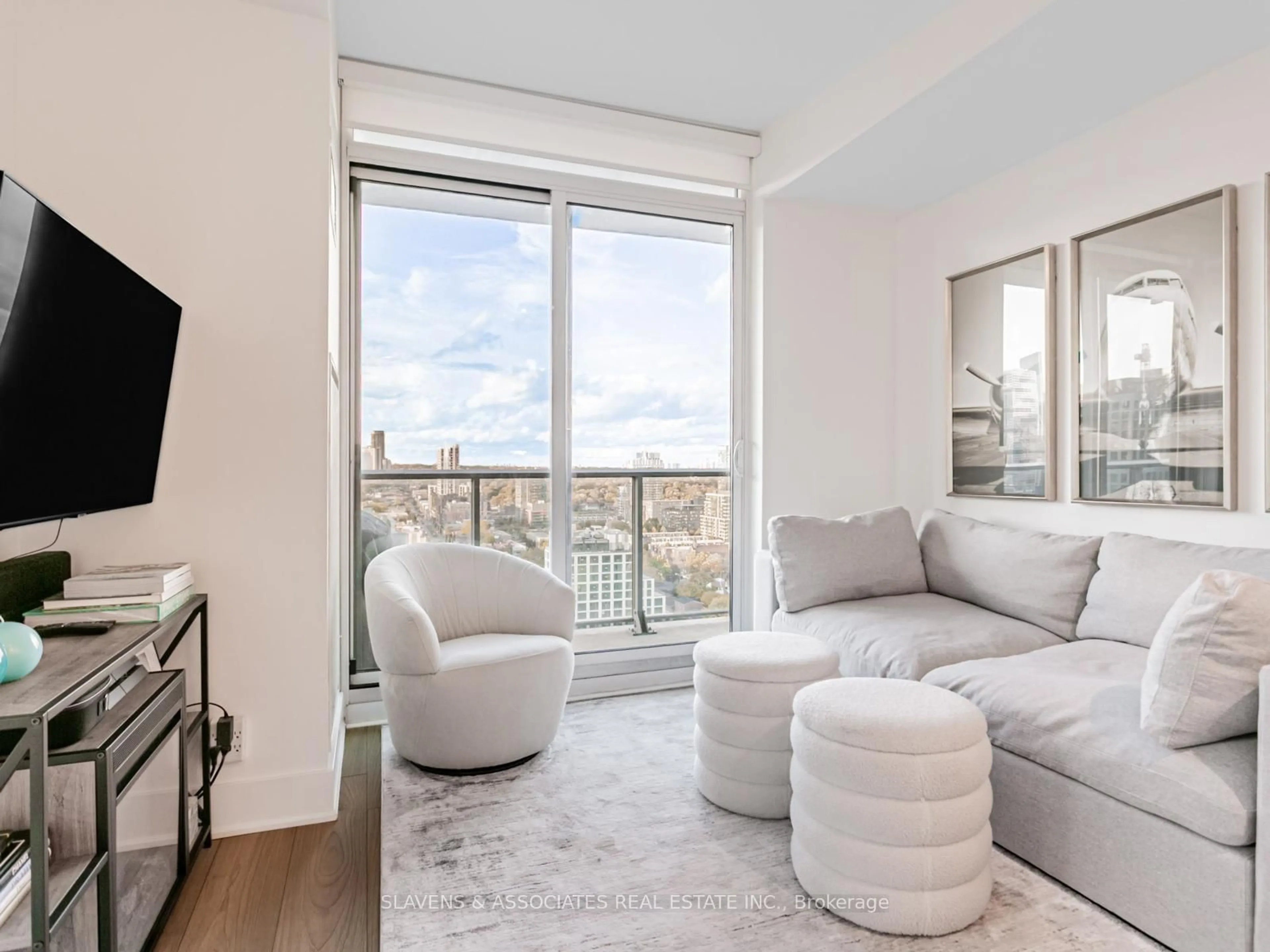 Living room with furniture, unknown for 120 Parliament St #2202, Toronto Ontario M5A 0N6