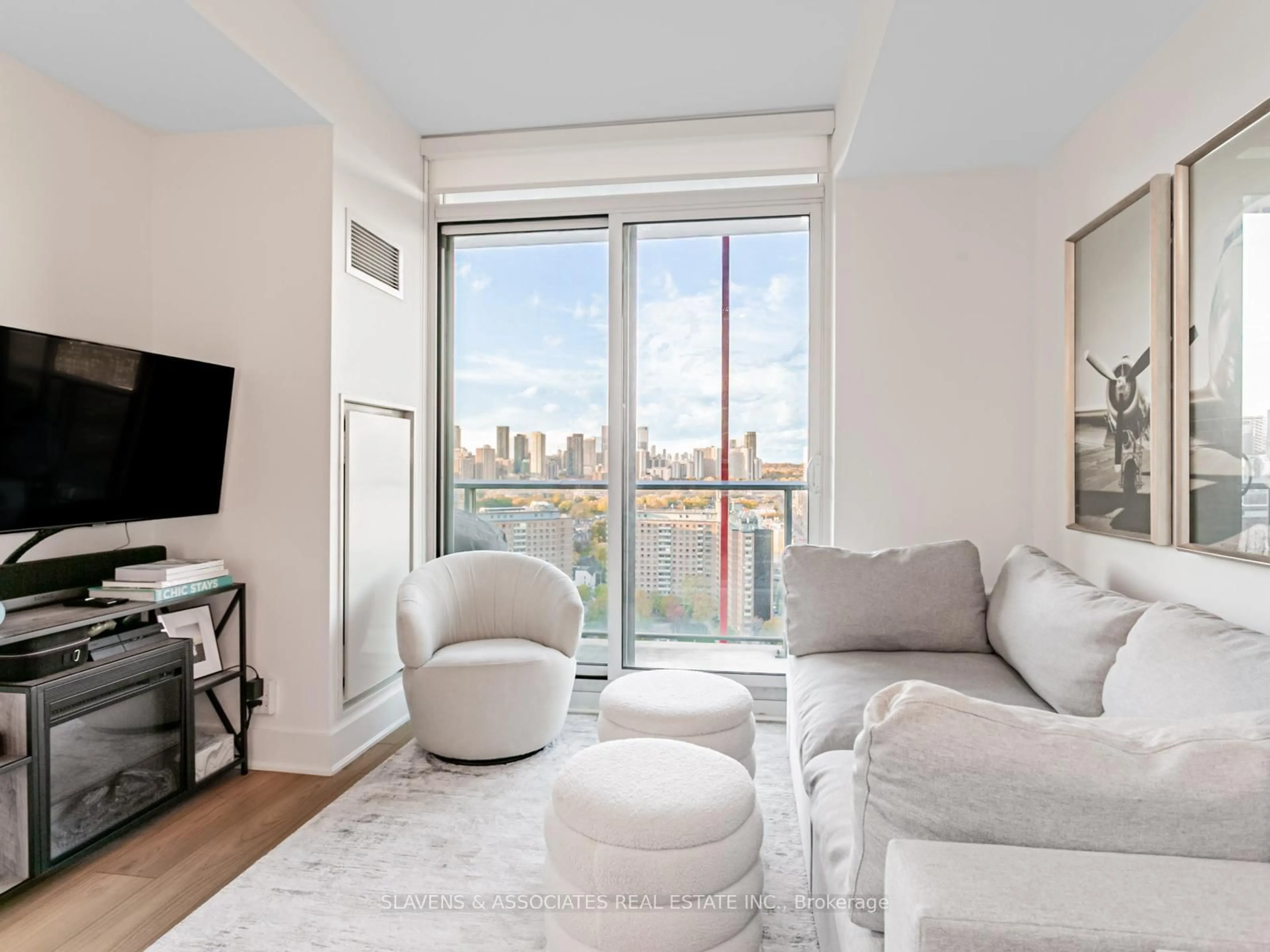 Living room with furniture, unknown for 120 Parliament St #2202, Toronto Ontario M5A 0N6