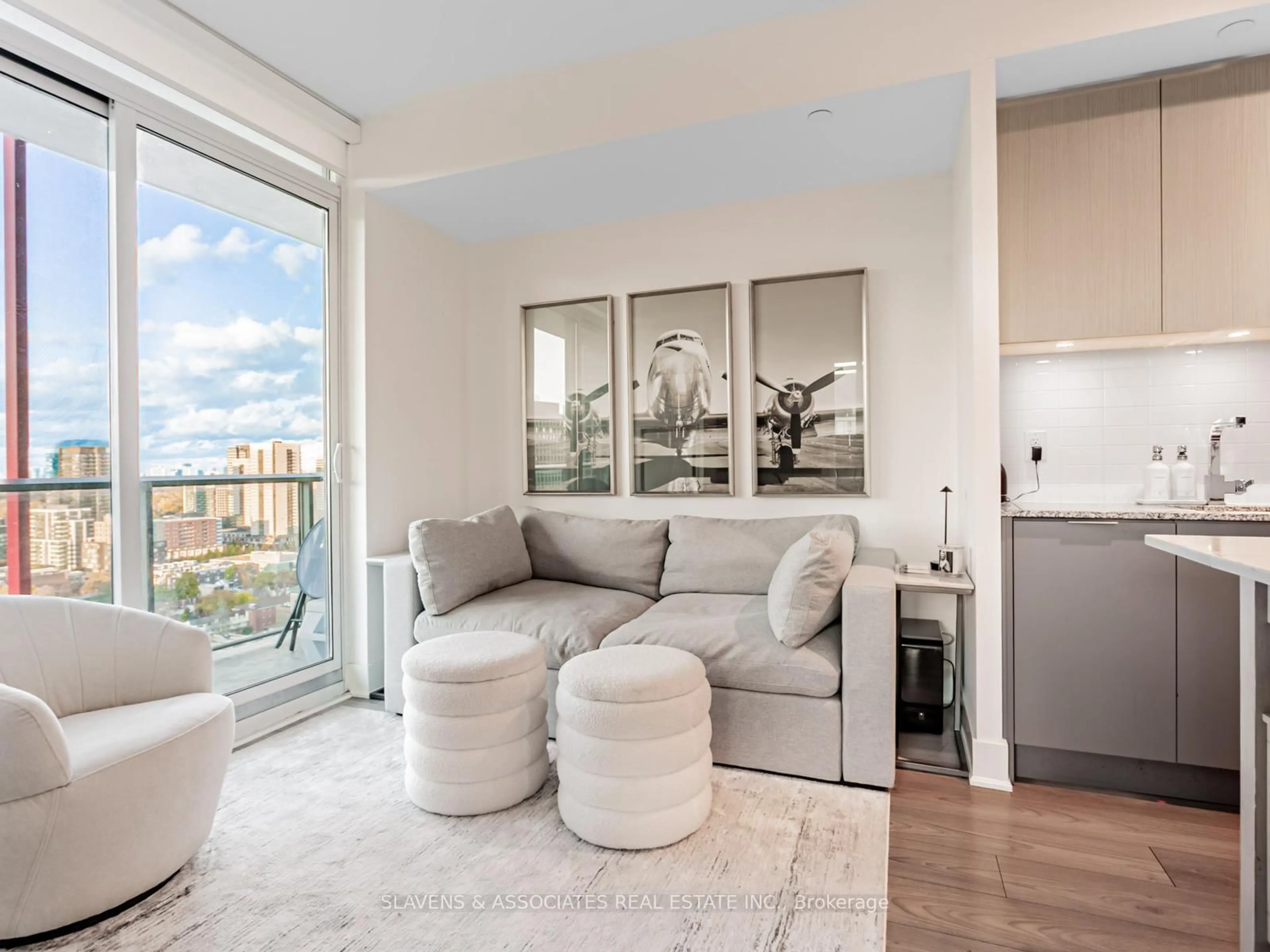 Living room with furniture, unknown for 120 Parliament St #2202, Toronto Ontario M5A 0N6