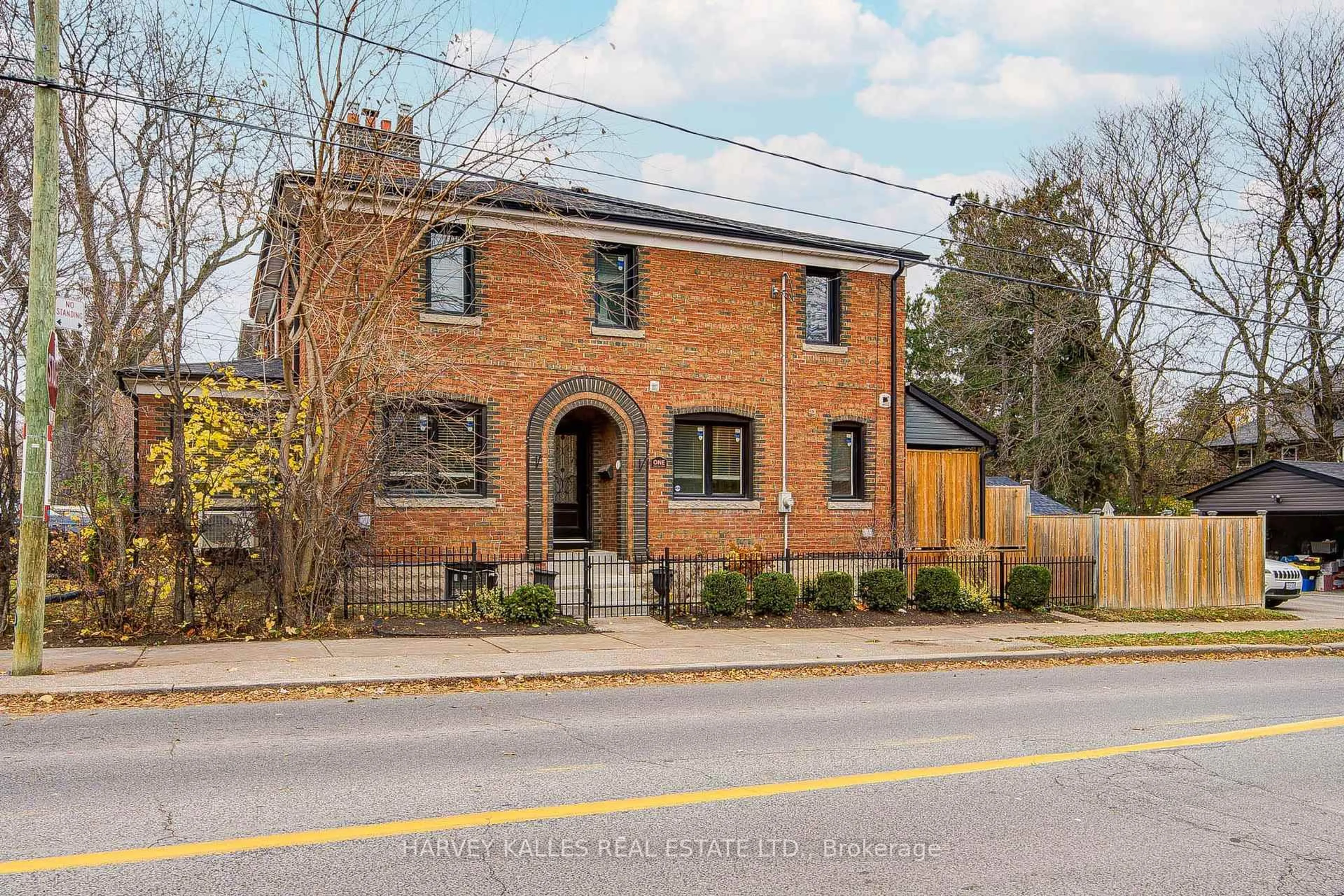 Home with brick exterior material, street for 1 Belle Ayre Blvd, Toronto Ontario M4S 2P6
